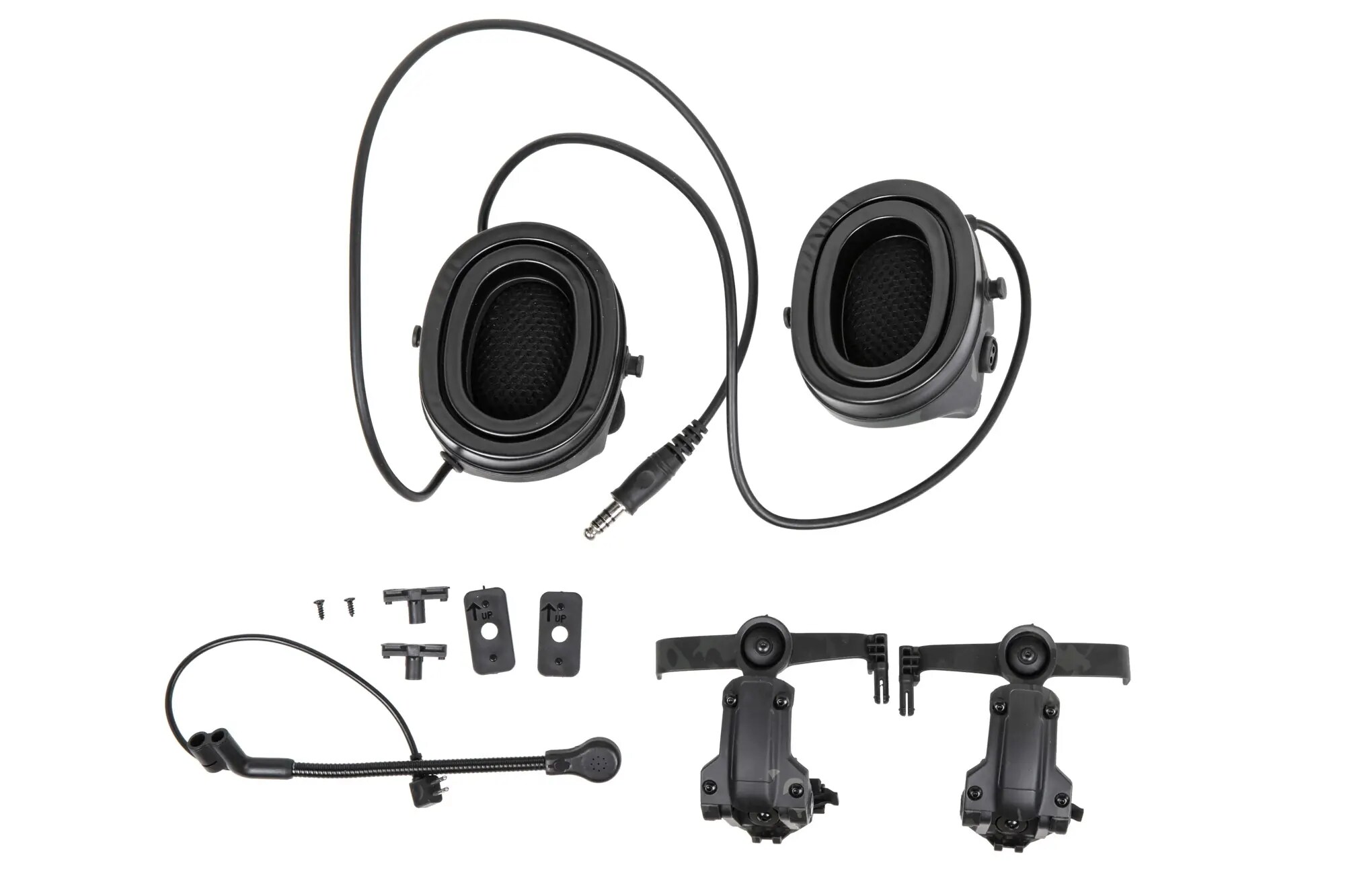 Ochronniki słuchu aktywne Wosport C5 HD-24 - MultiCam Black