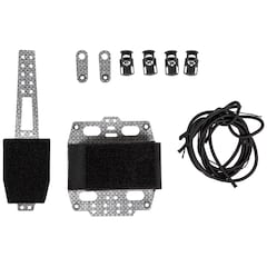 Pokrowiec Wosport typu Bridge Lightweight  na Baterię NVG do hełmu - Black