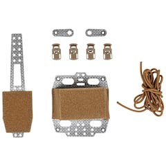 Pokrowiec Wosport typu Bridge Lightweight na Baterię NVG do hełmu - Coyote Brown