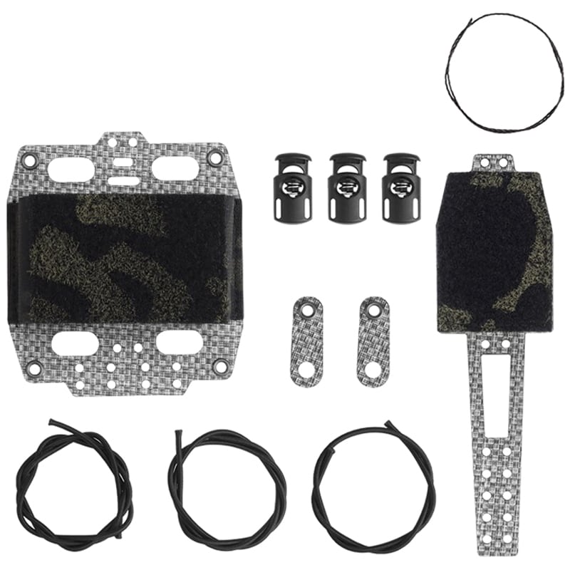 Pokrowiec Wosport typu Bridge Lightweight na Baterię NVG do hełmu - MultiCam Black