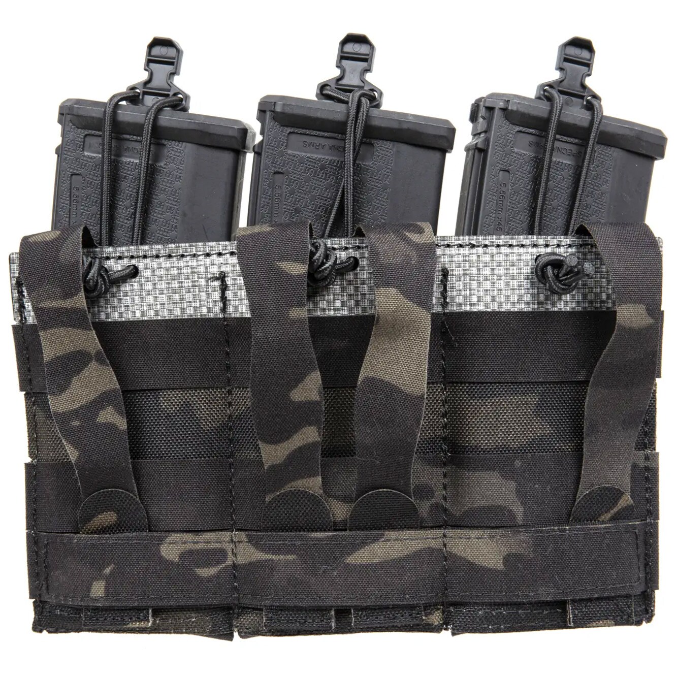 Потрійний підсумок Wosport для магазинів до гвинтівок - MultiCam Black