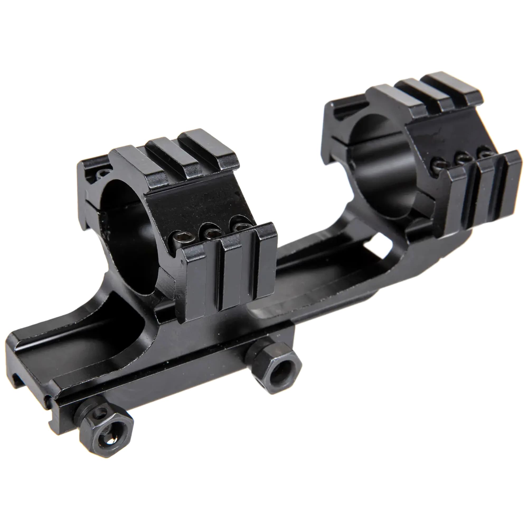 Montaż Vector Optics jednoczęściowy 30 mm z szynami Picatinny - Czarny