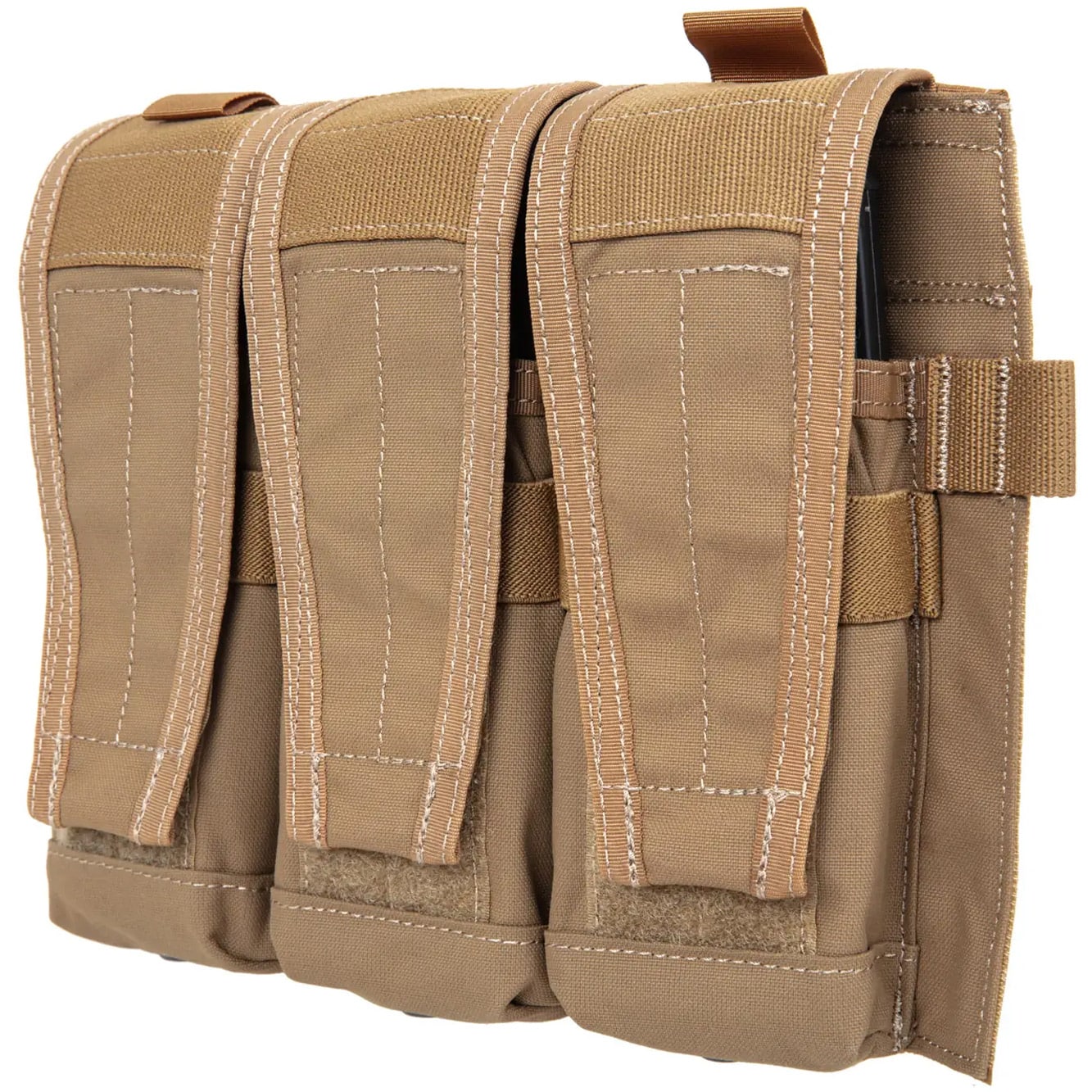Panel z ładownicami Ape Force Gear do kamizelek taktycznych - Coyote Brown