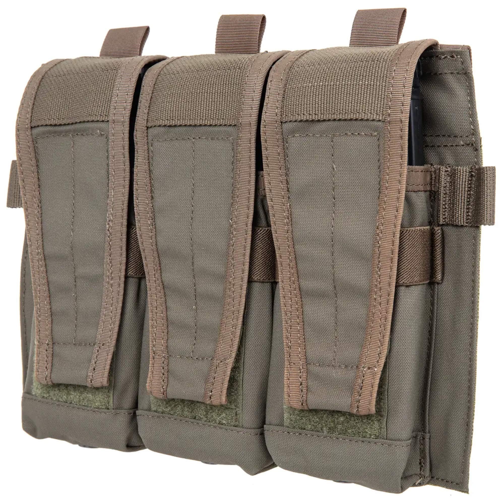 Panel z ładownicami Ape Force Gear do kamizelek taktycznych - Ranger Green
