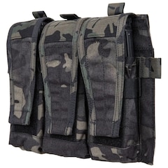 Panel Ape Force Gear z potrójną ładownicą na magazynki karabinowe - MultiCam Black