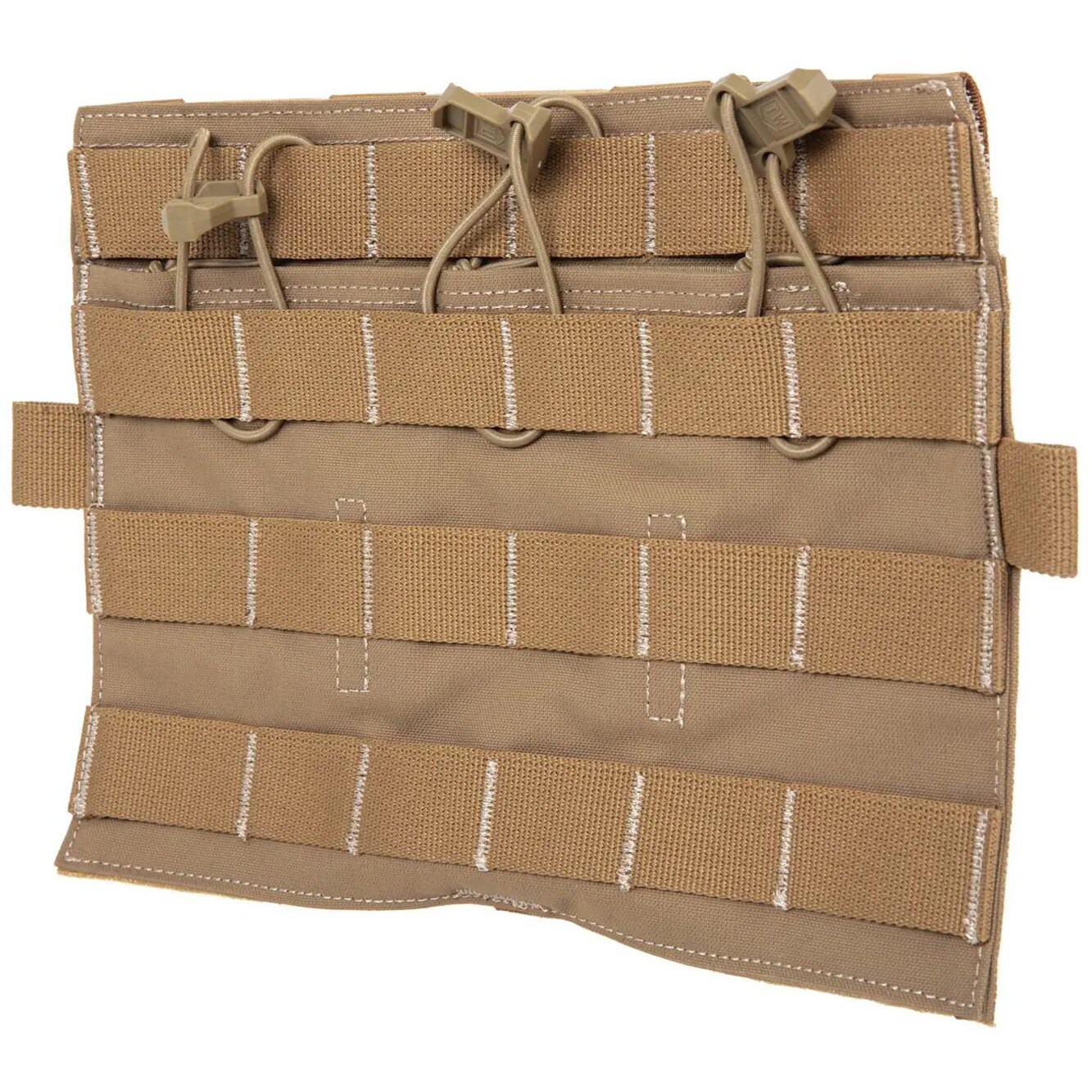 Panel Ape Force Gear Flat z potrójną ładownicą na magazynki karabinowe - Coyote Brown