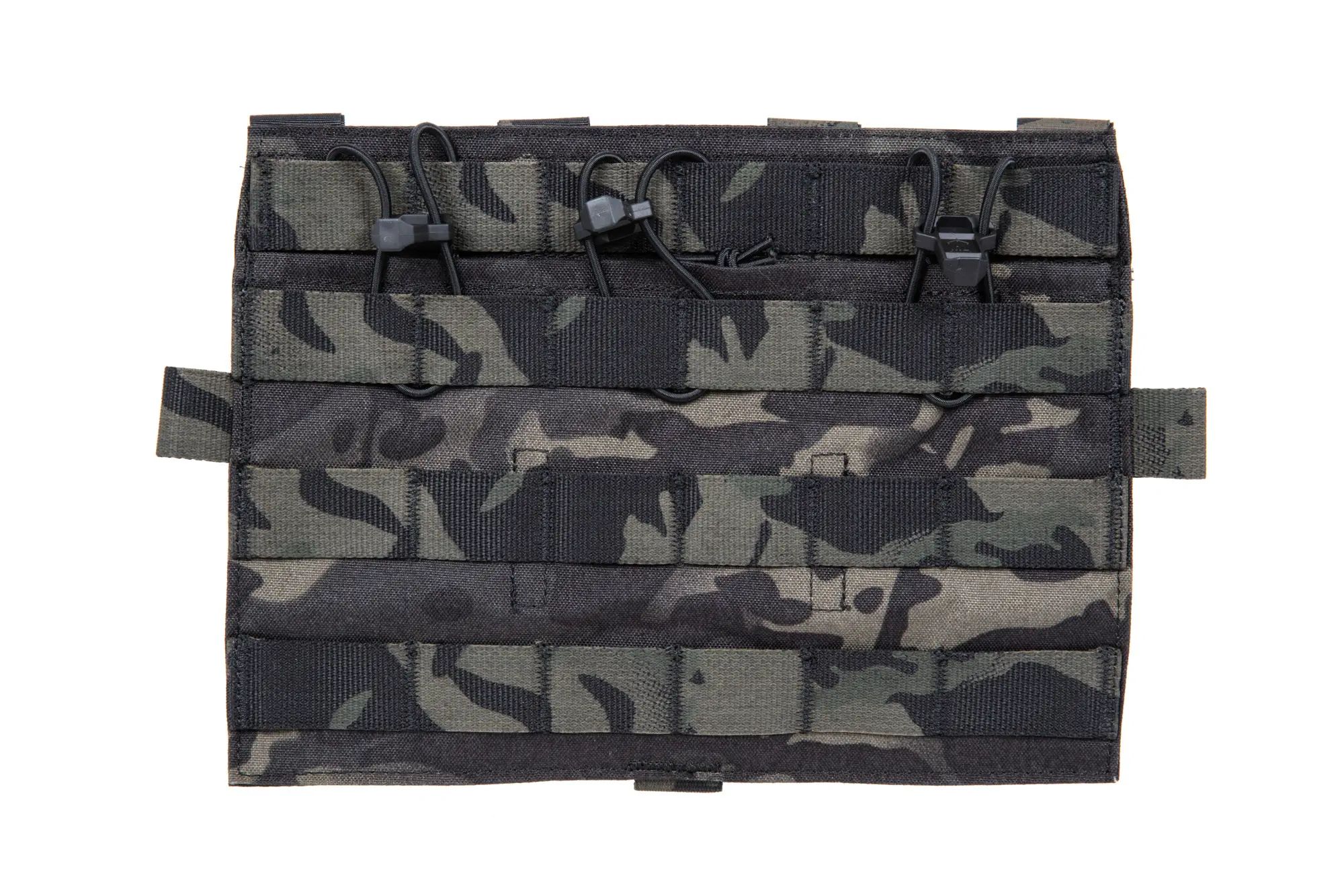 Панель Ape Force Gear Flat з потрійним підсумком для гвинтівкових магазинів - MultiCam Black