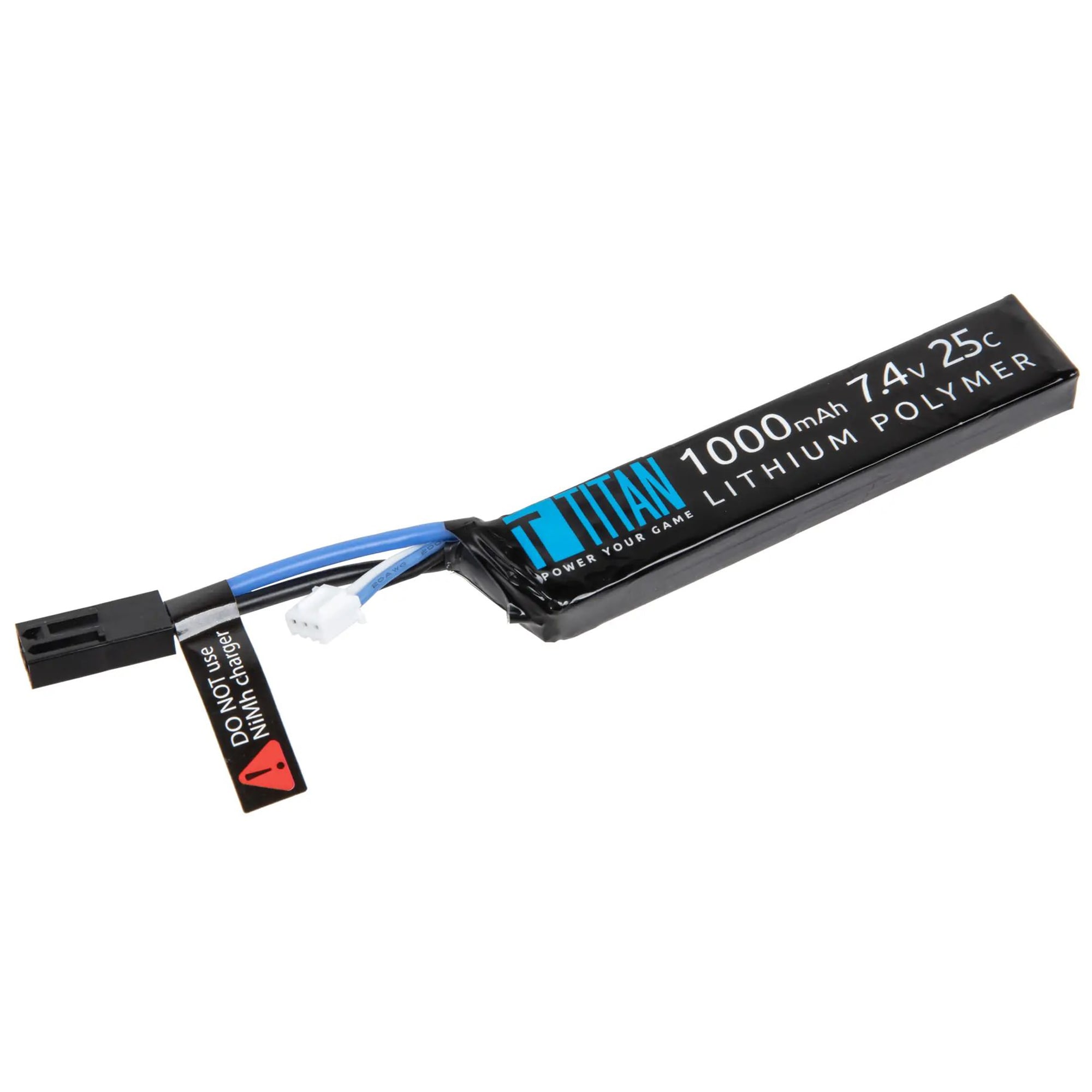 Акумулятор ASG Titan Li-Po 7,4V 25C 1000 mAh - Tamiya