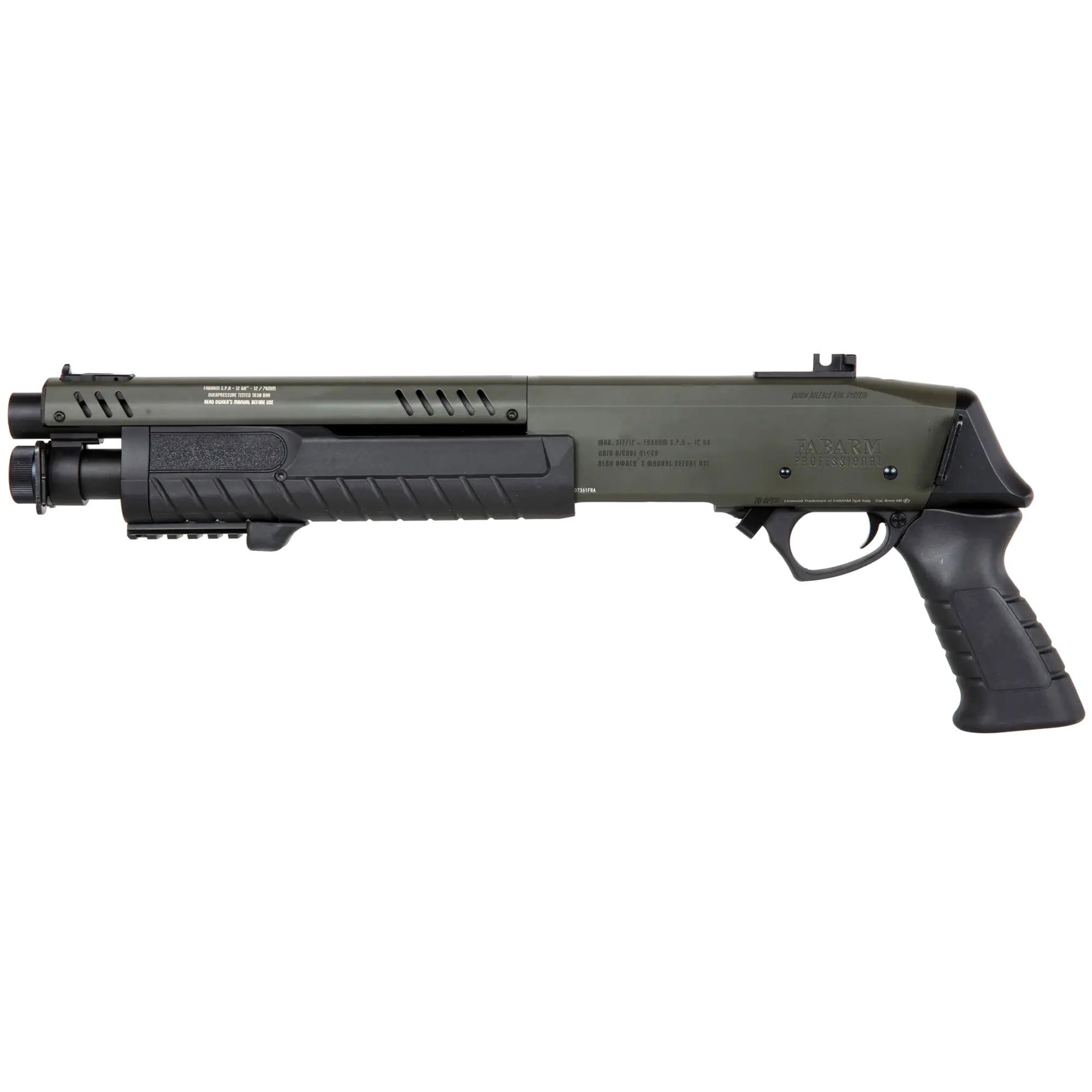Strzelba GBB BO Manufacture Fabarm STF12 11'' Short Initial 1 J - Olive