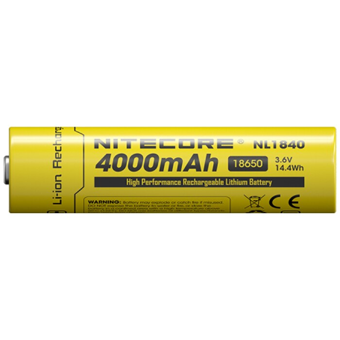 Akumulator Nitecore NL1840 18650 3,6 V - 4000 mAh