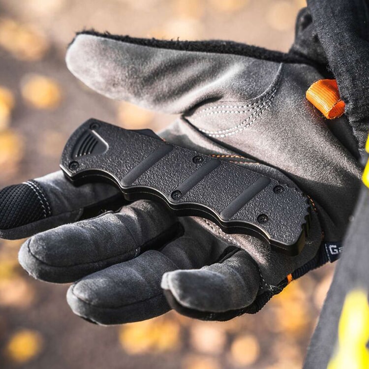 Nóż sprężynowy ratowniczy Boker Plus Kalashnikov Rescue OTF