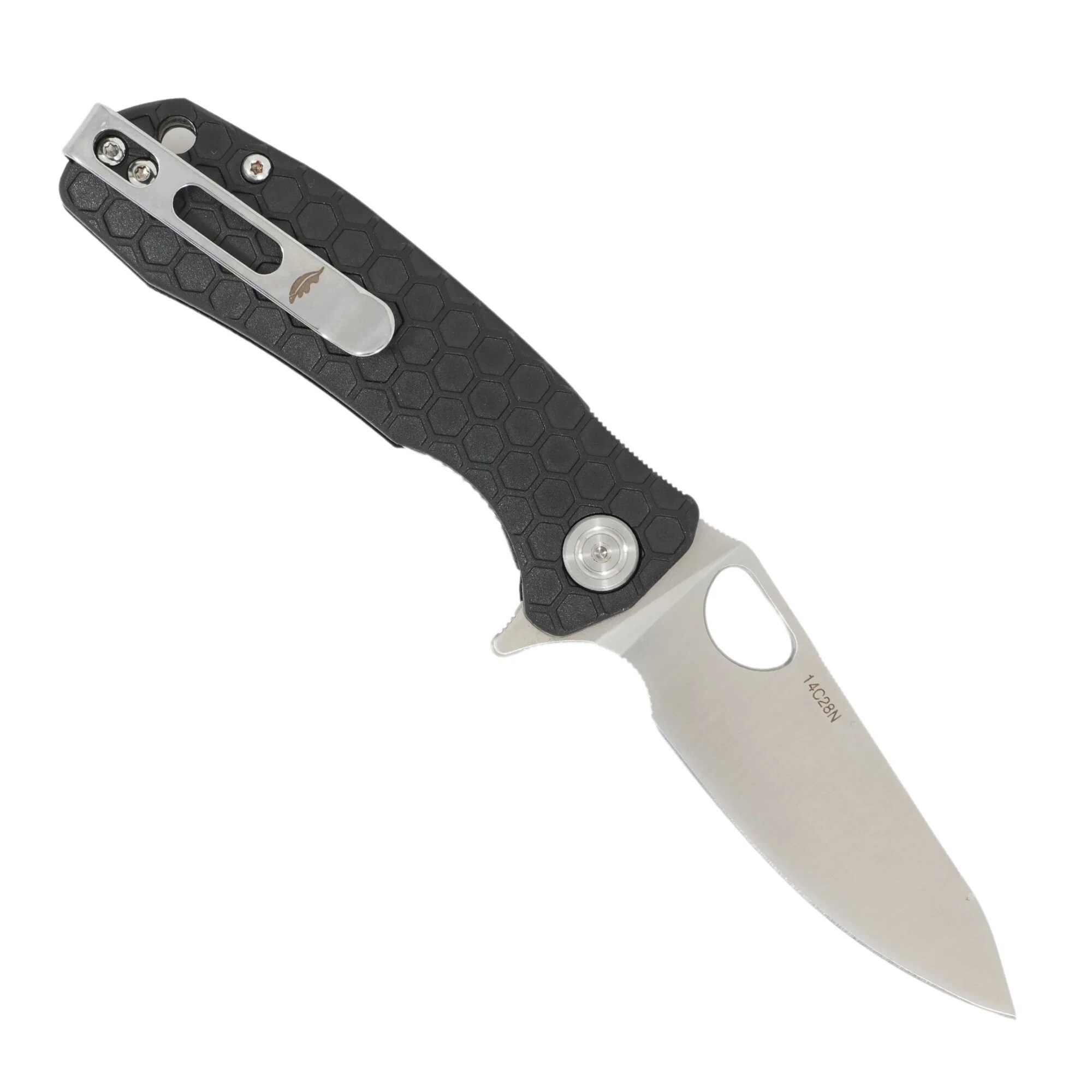 Nóż składany Honey Badger Leaf Small - Black