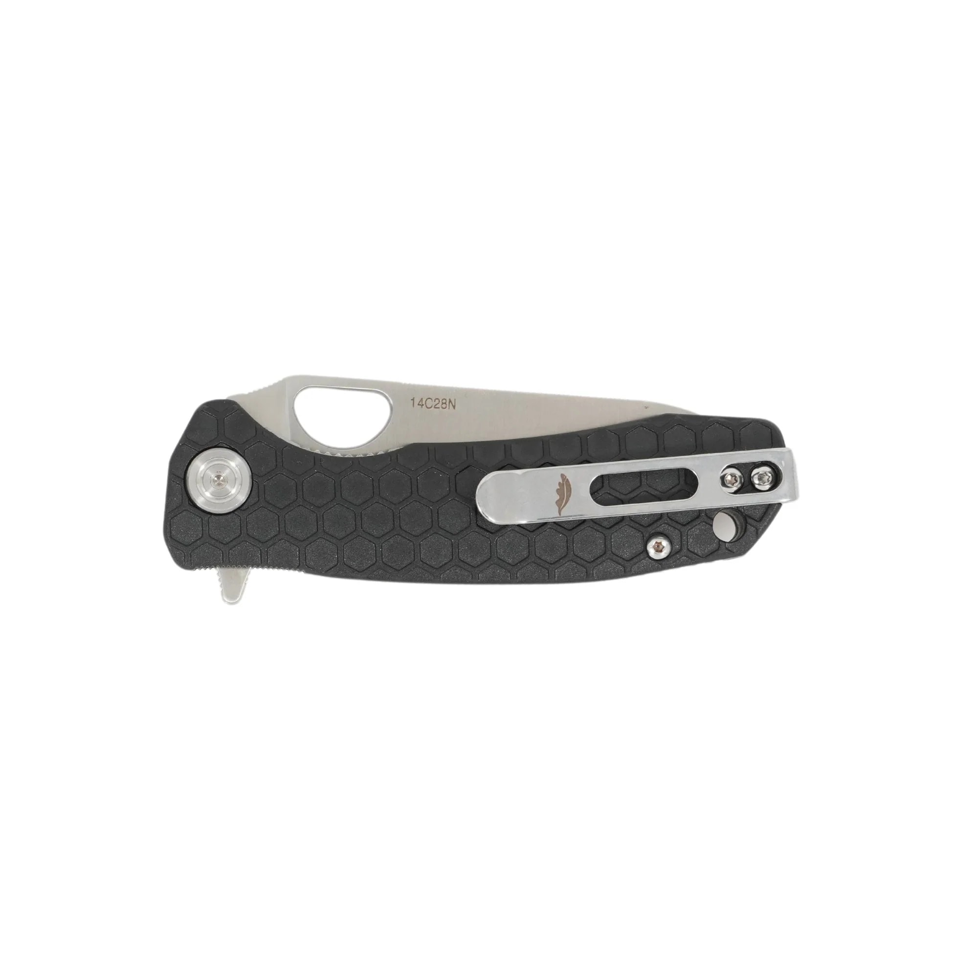 Nóż składany Honey Badger Leaf Small - Black