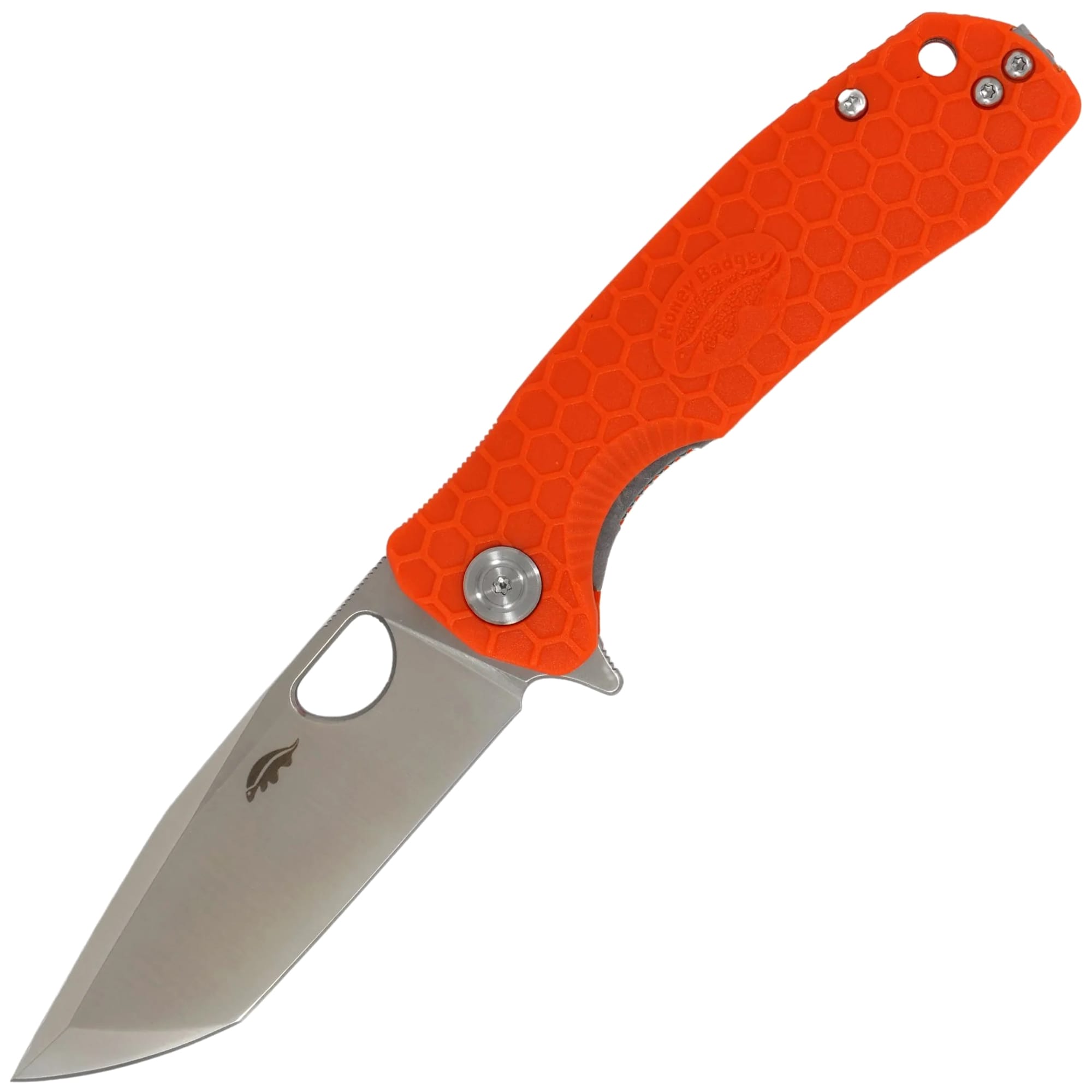 Nóż składany Honey Badger Tanto Medium 14C28N - Orange