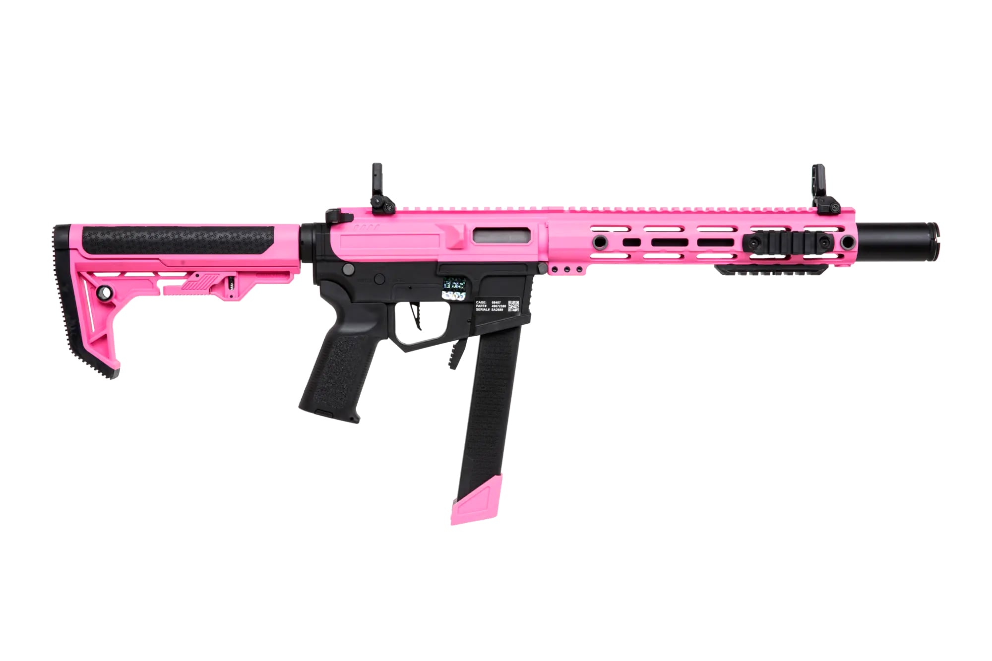 Штурмова гвинтівка AEG Specna Arms SA-FX02 Flex HAL ETU - Pink