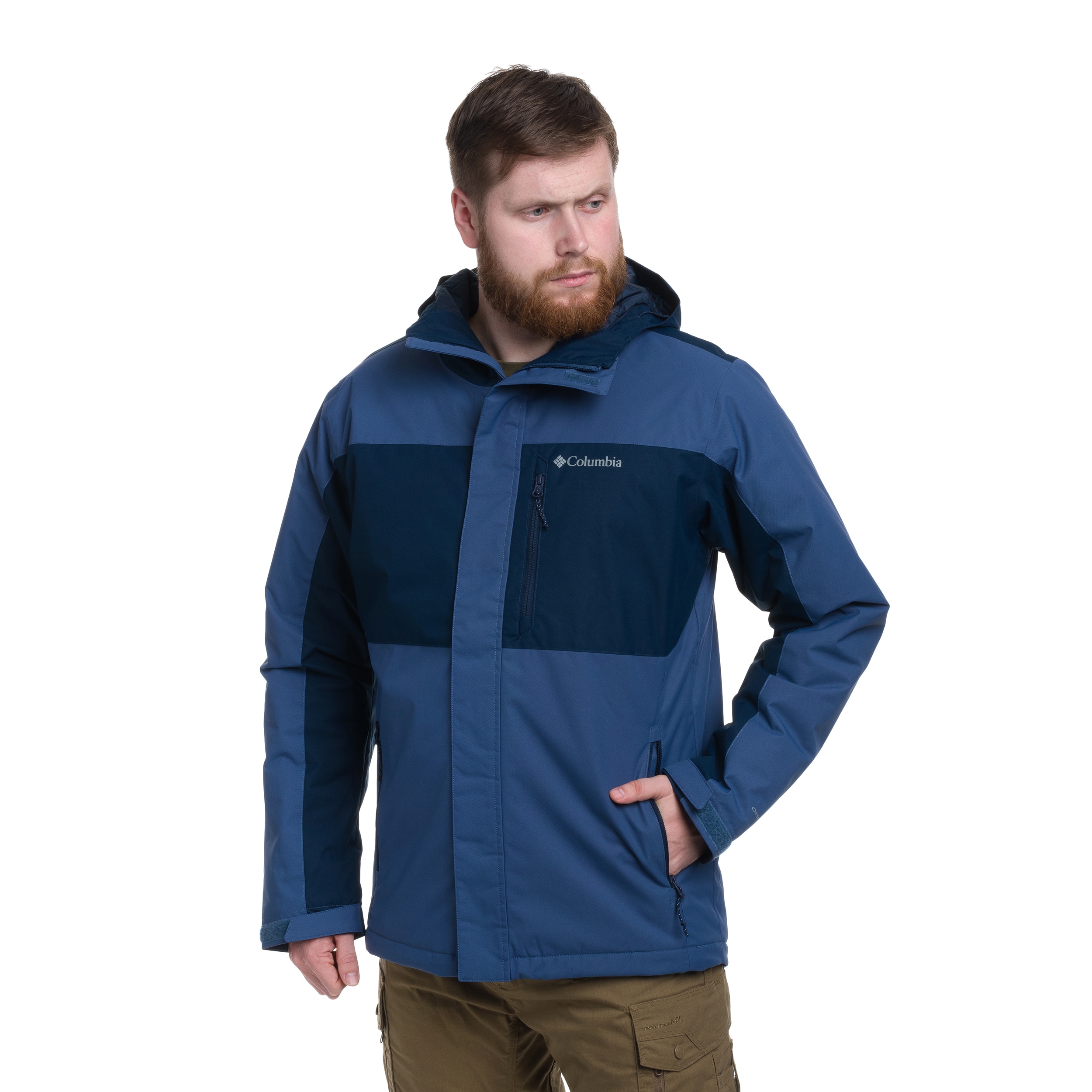 Kurtka Columbia Tipton Peak III Insulated Jacket - Dark Mountain/Collegiate Navy