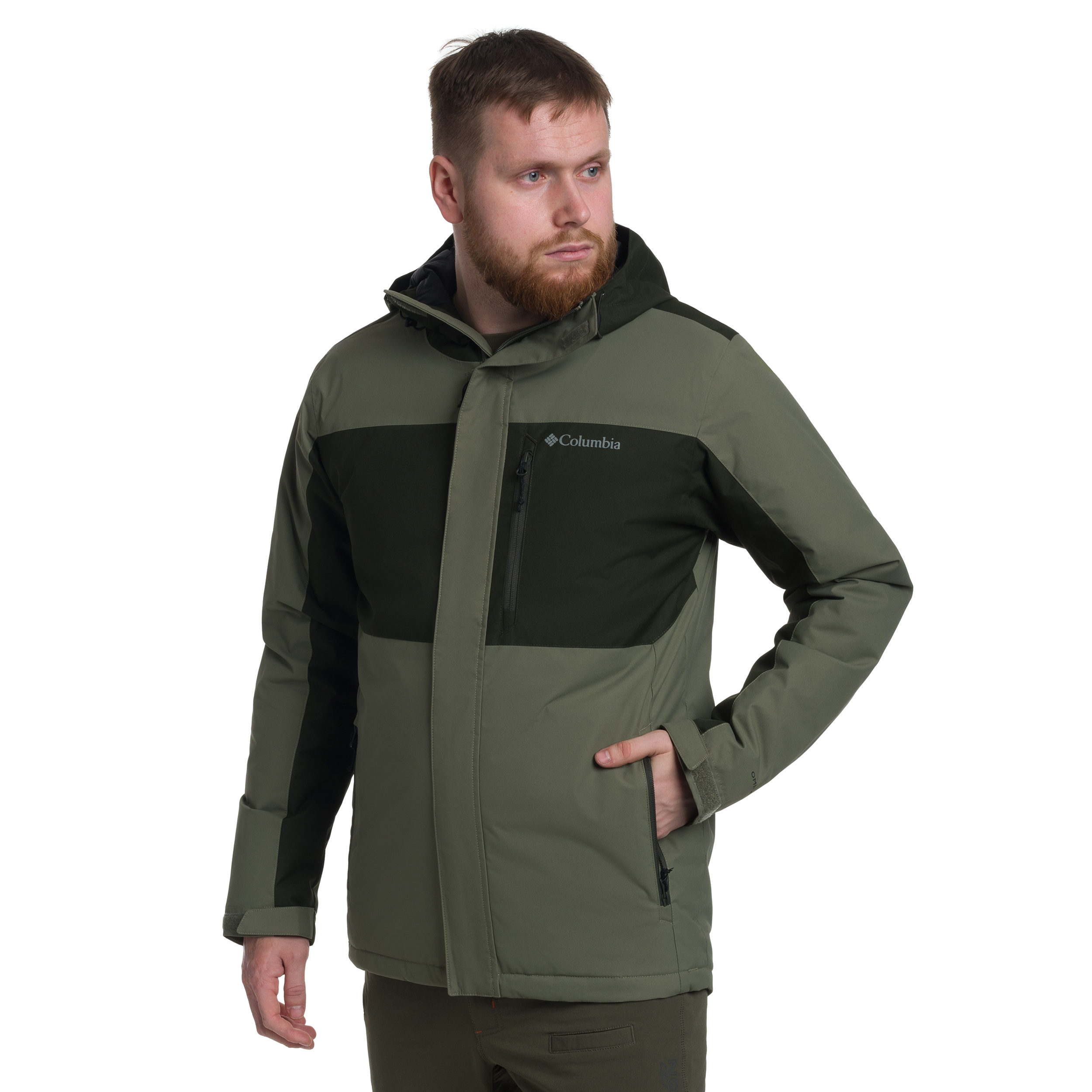 Kurtka Columbia Tipton Peak III Insulated Jacket - Stone Green/Greenscape