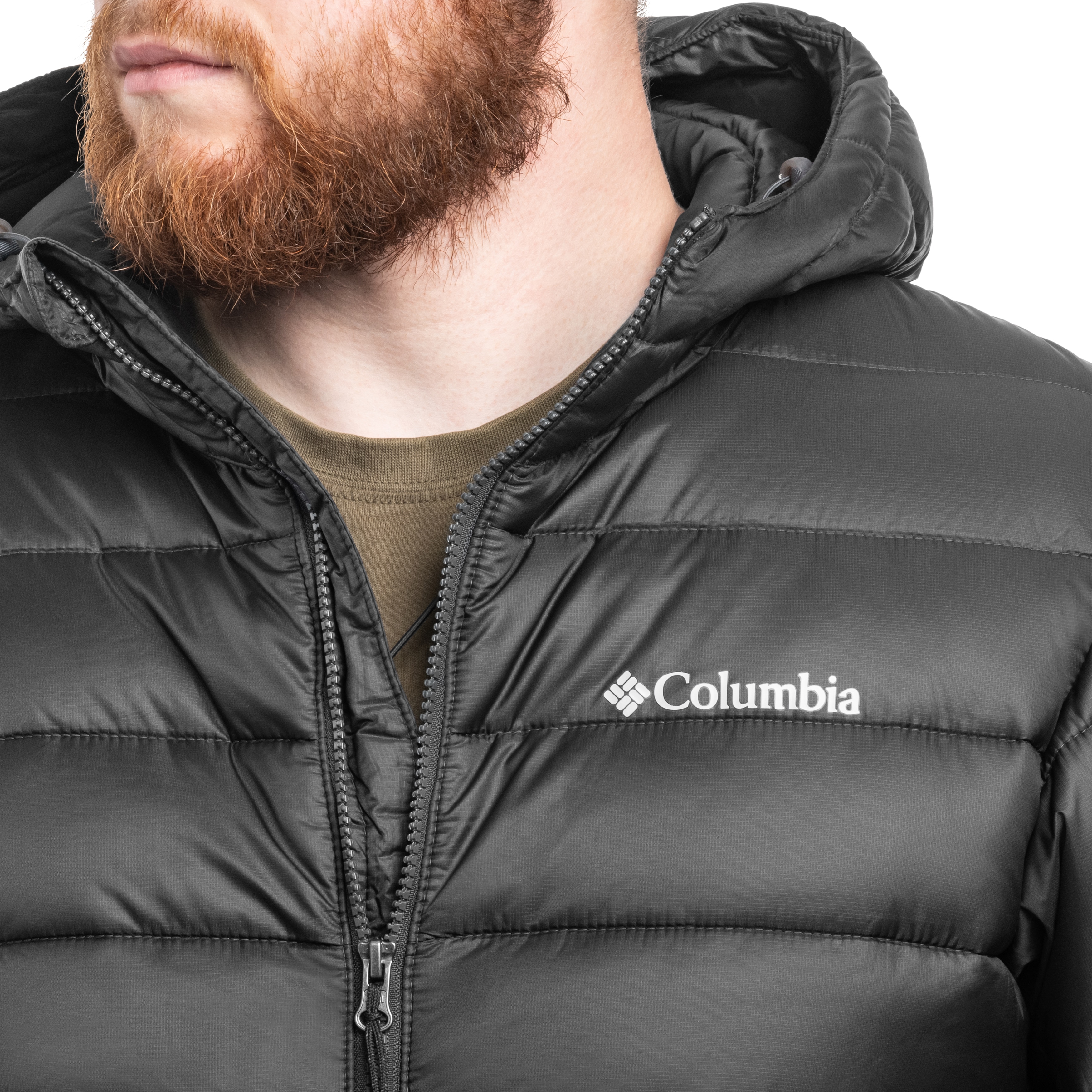 Kurtka Columbia Buck Butte II Insulated Hooded - City Grey