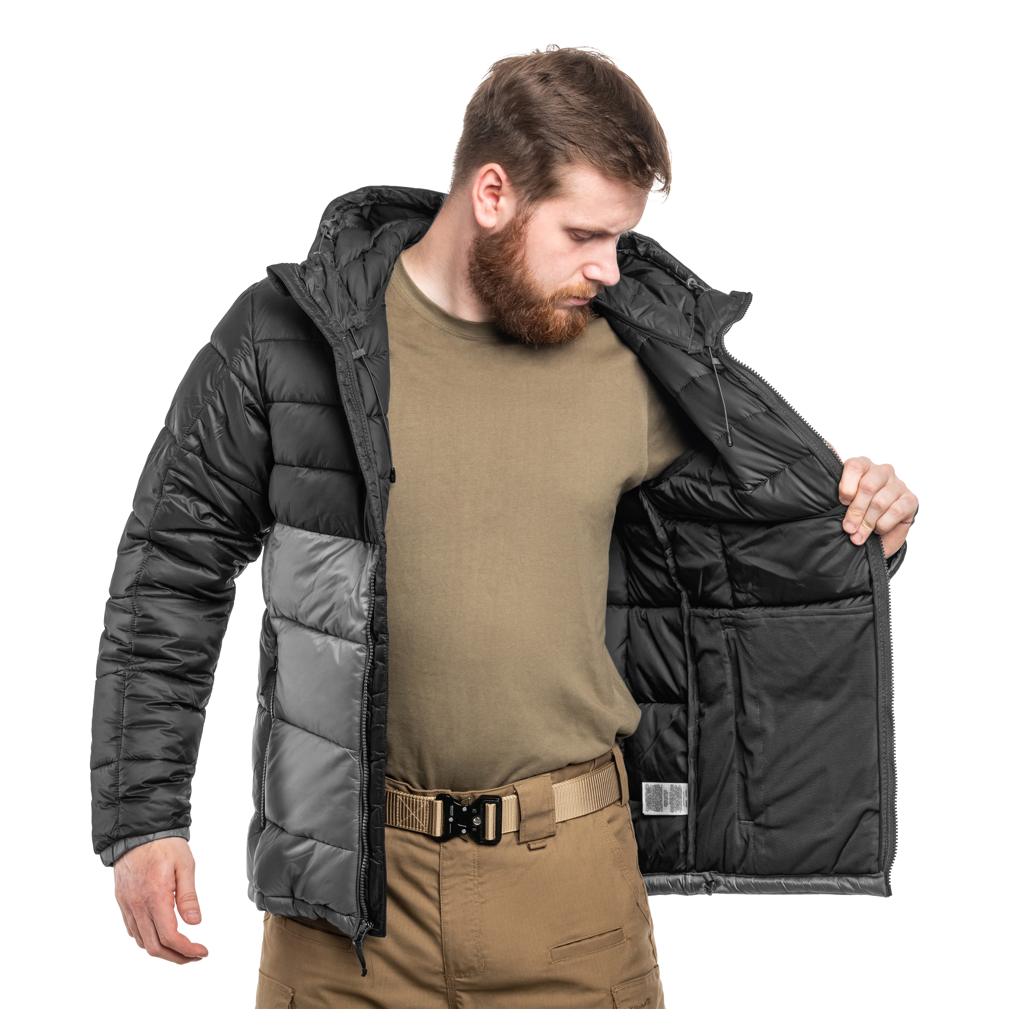 Kurtka Columbia Buck Butte II Insulated Hooded - City Grey