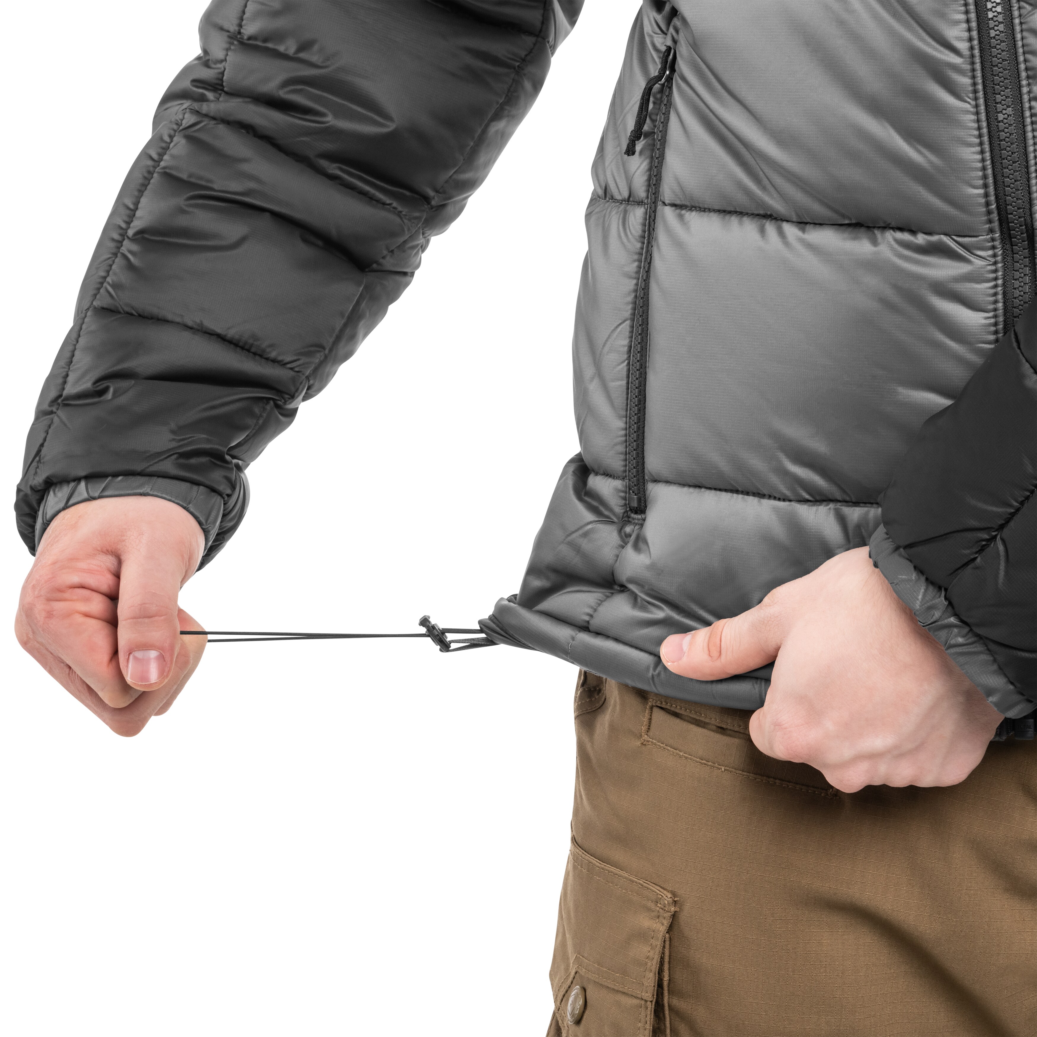 Kurtka Columbia Buck Butte II Insulated Hooded - City Grey