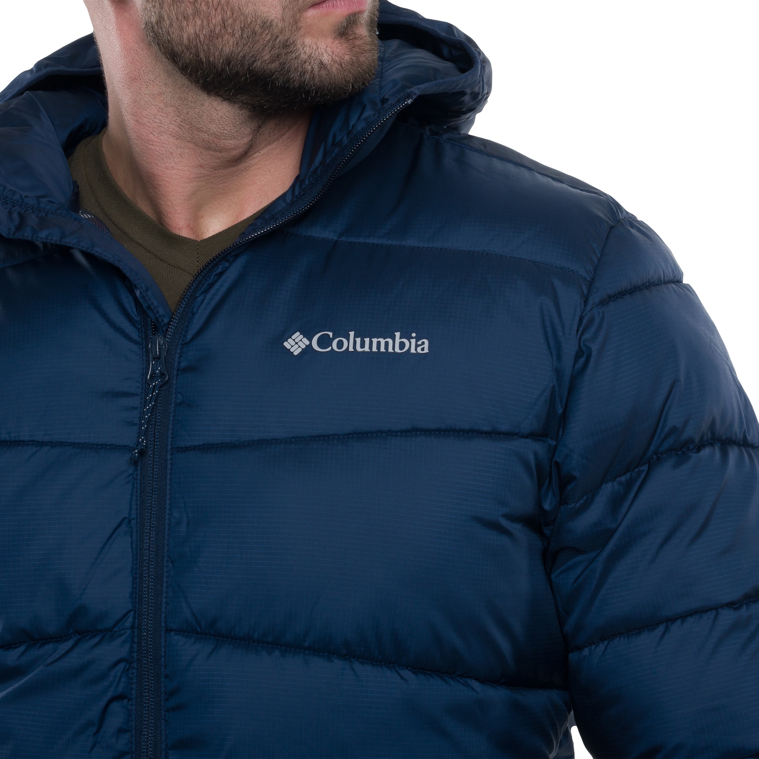 Kurtka Columbia Fivemile Butte II Hooded - Collegiate Navy