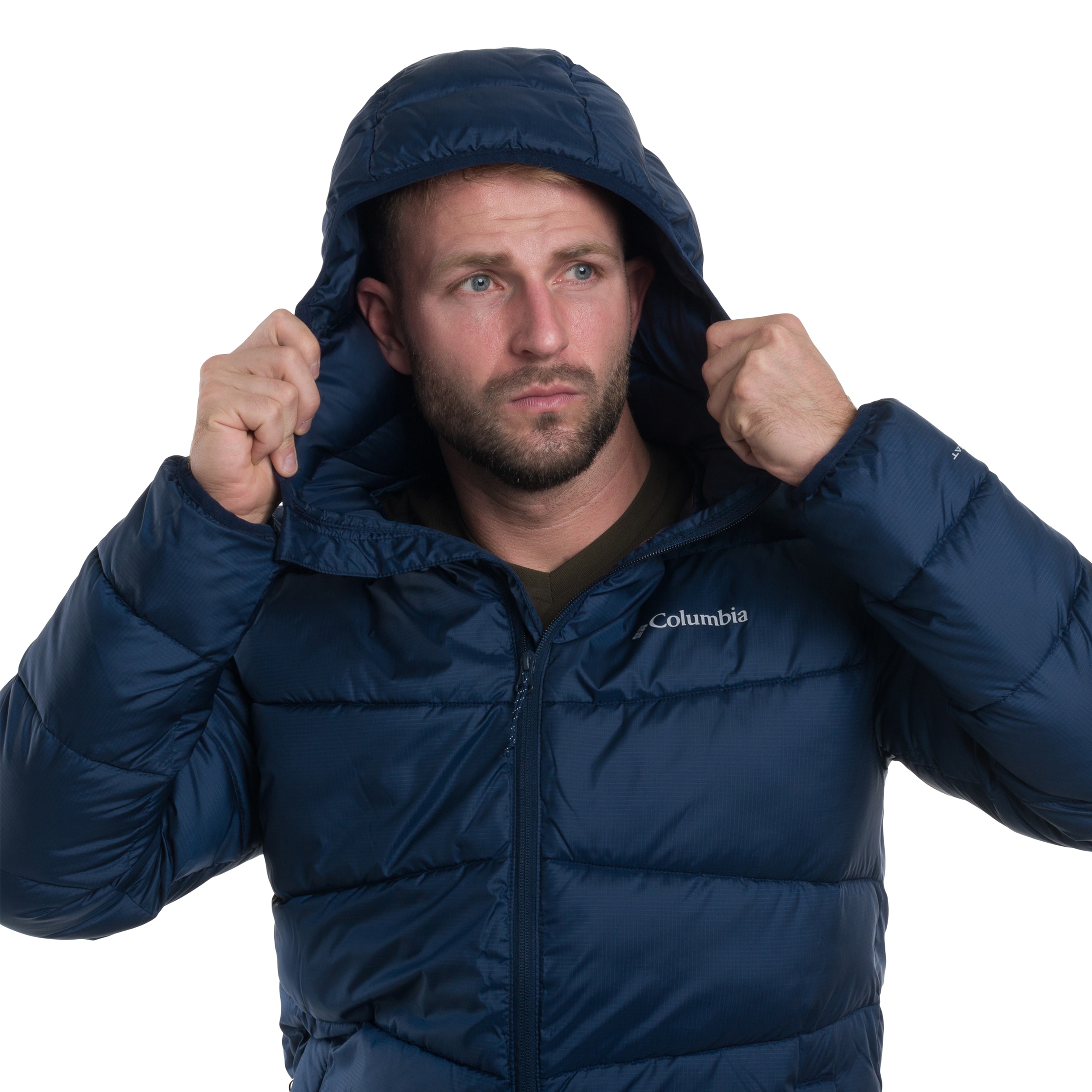 Kurtka Columbia Fivemile Butte II Hooded - Collegiate Navy