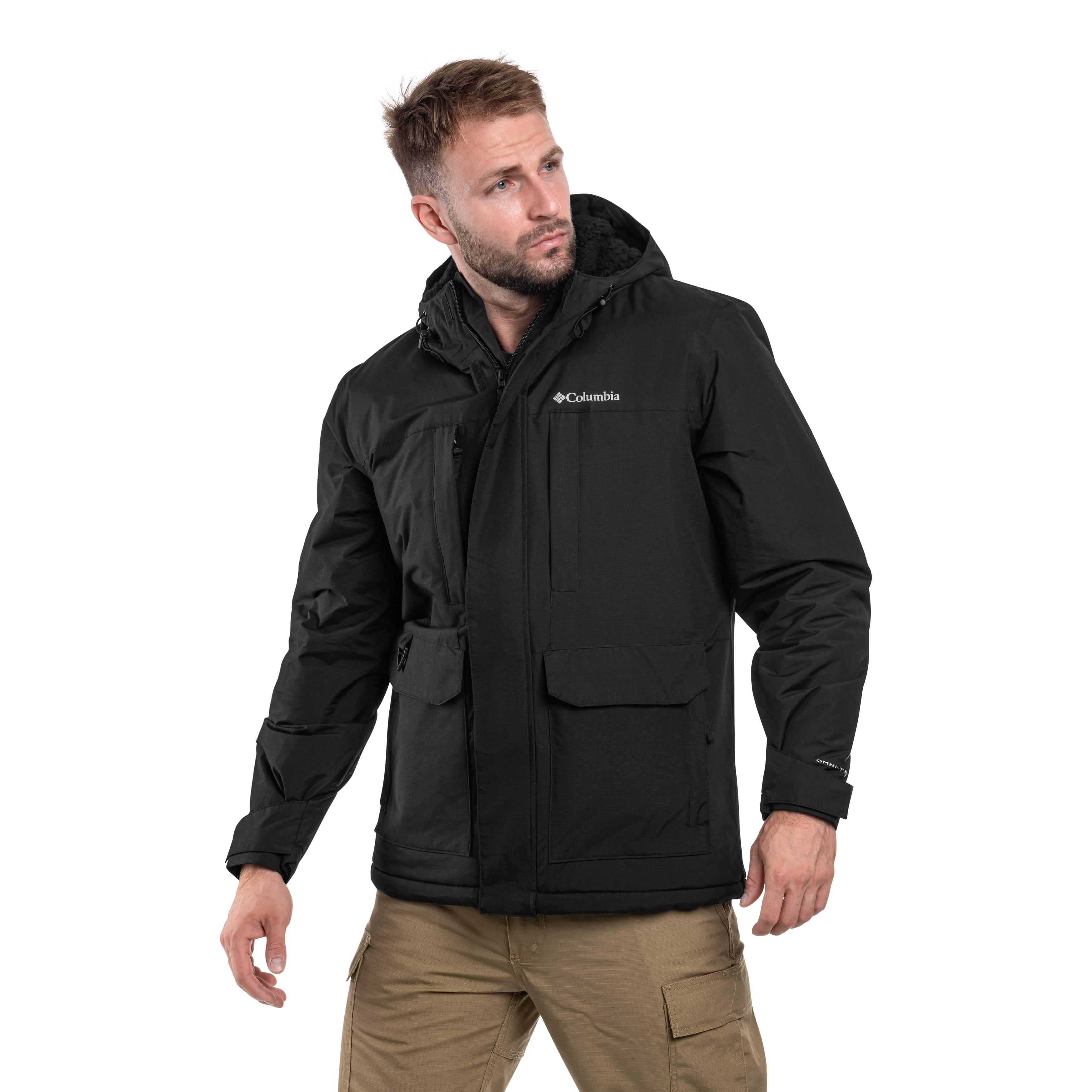 Kurtka Columbia Landroamer Sherpa Lined Waterproof Hooded - Black