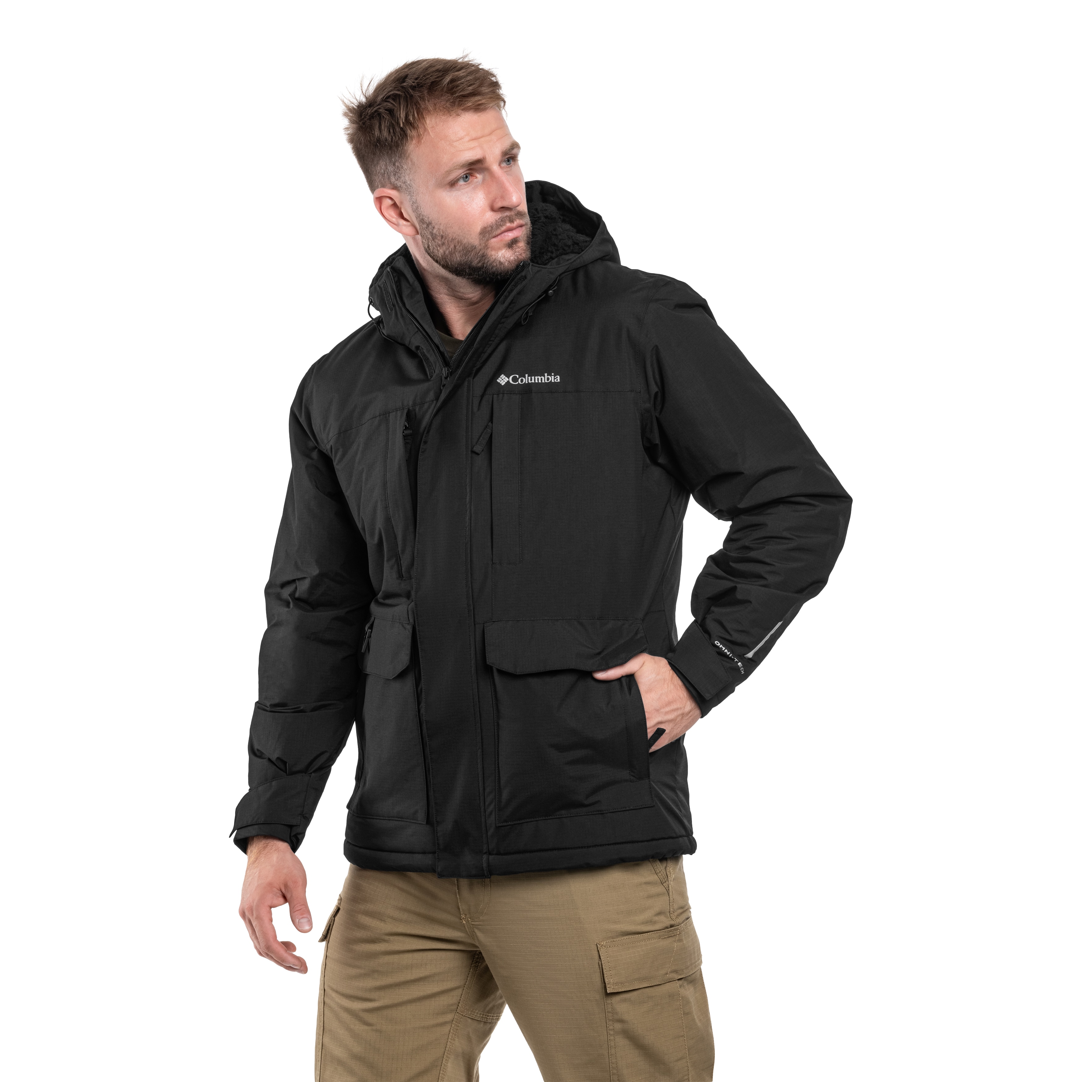 Kurtka Columbia Landroamer Sherpa Lined Waterproof Hooded - Black