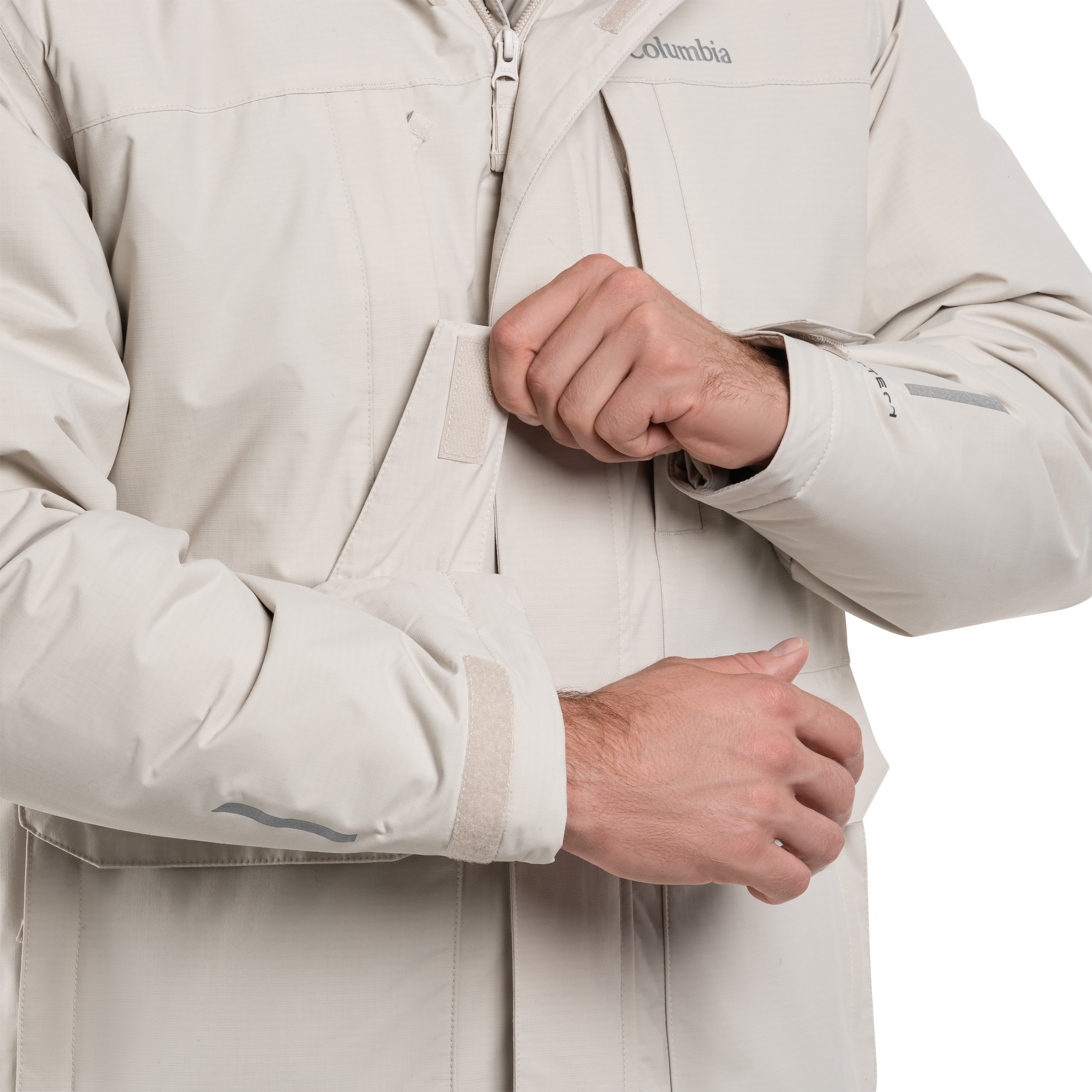 Kurtka Columbia Landroamer Sherpa Lined Waterproof Hooded - Dark Stone