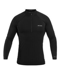 Bluza termoaktywna Columbia Midweight Stretch Long Sleeve Half Zip - Black Bluza termoaktywna Columbia Midweight Stretch Long Sleeve Half Zip - Black