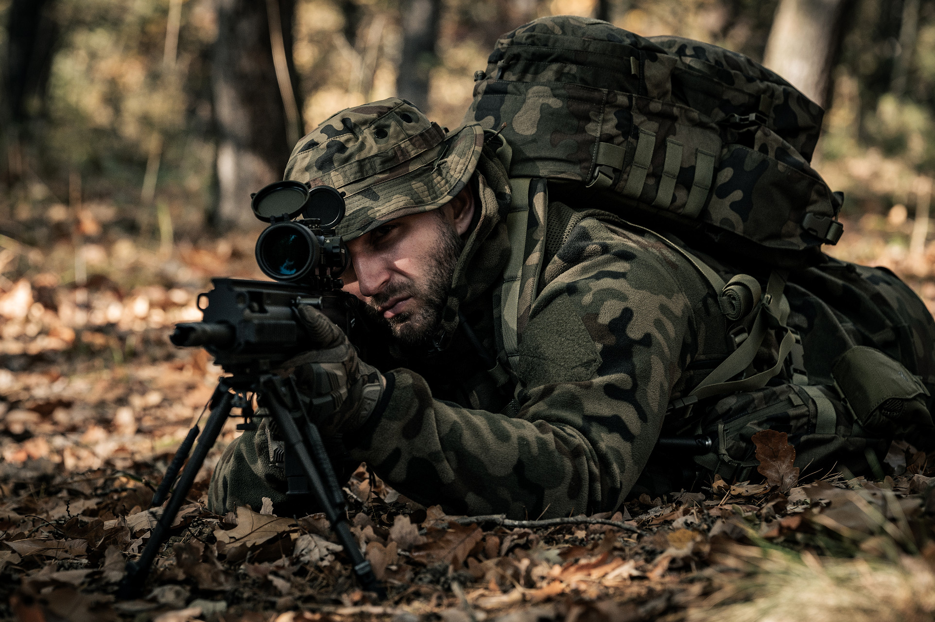 Рюкзак Helikon-Tex Ambush 22 л - wz.93 Pantera PL Woodland