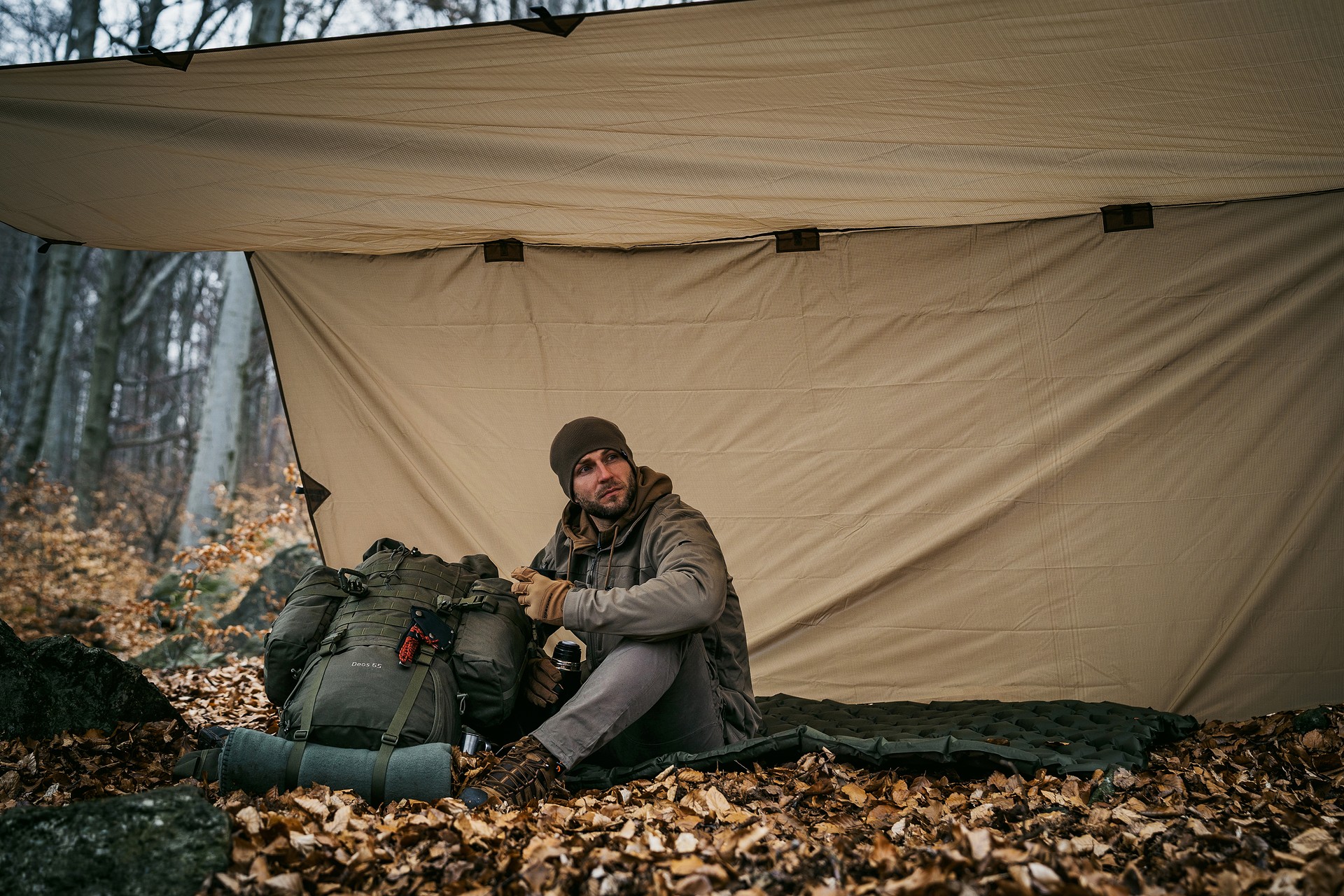 Тент Pentagon Wild Tarp 3x3 м - Coyote
