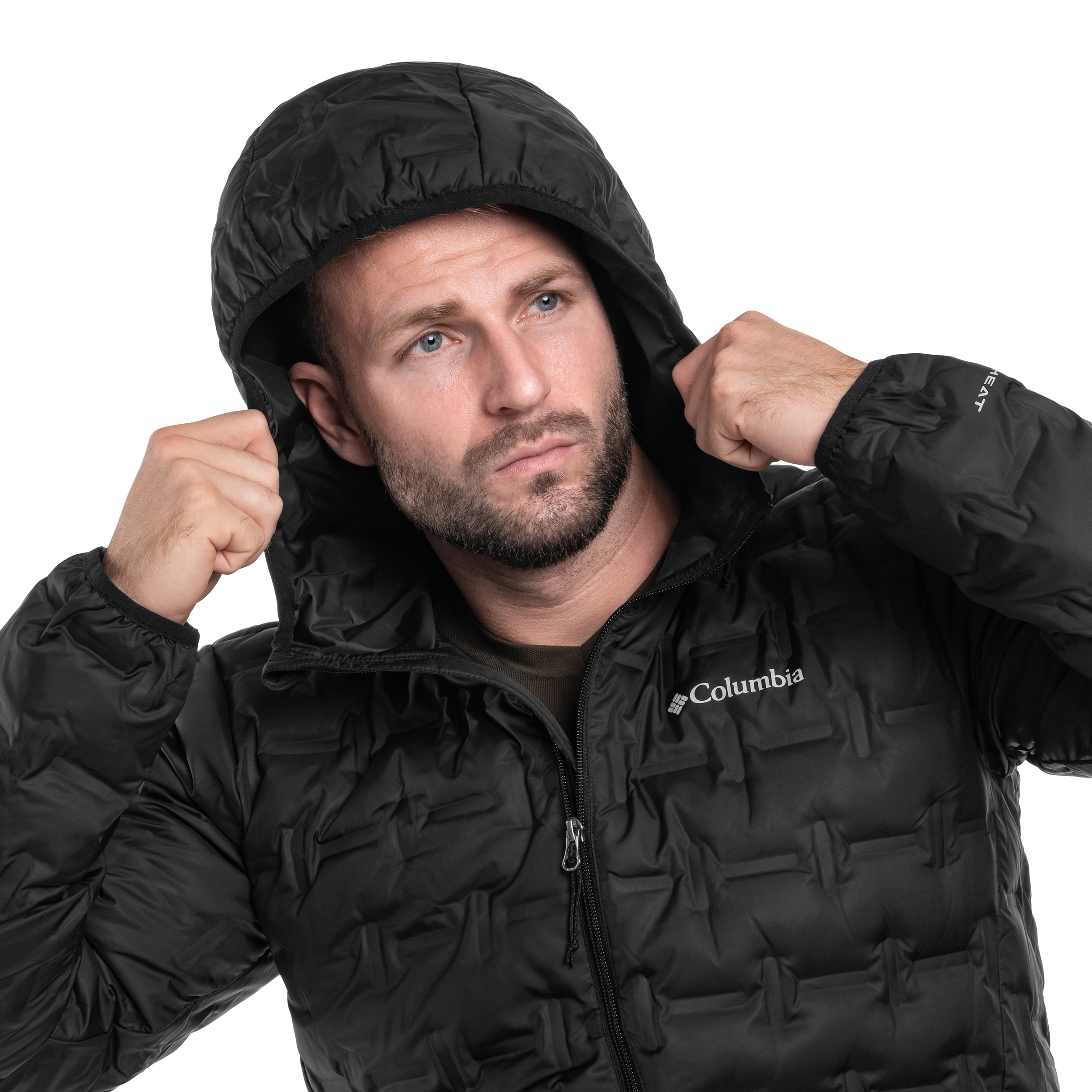Kurtka Columbia Delta Ridge II Down Hooded - Black