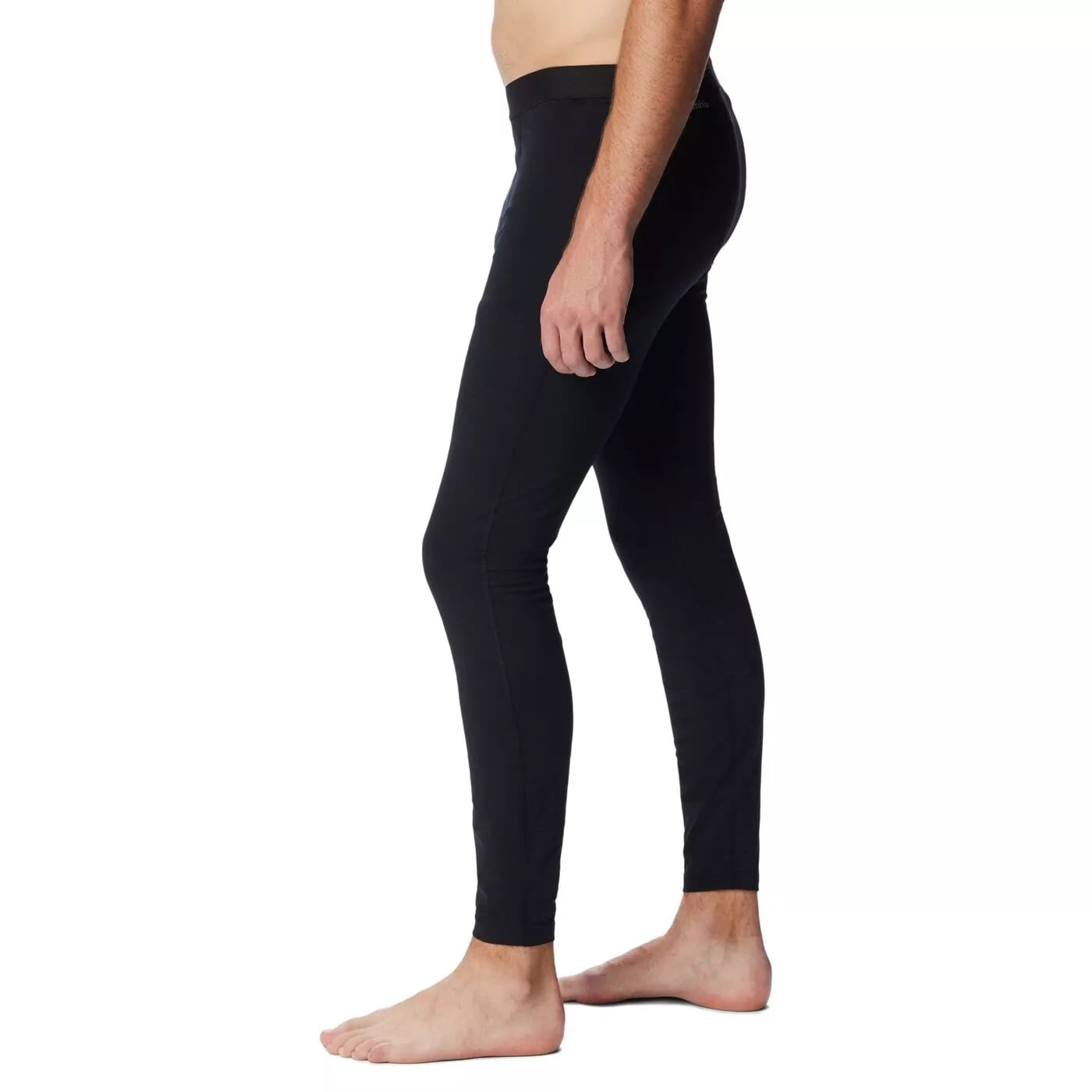 Legginsy termoaktywne męskie Columbia Midweight Stretch Tight - Black