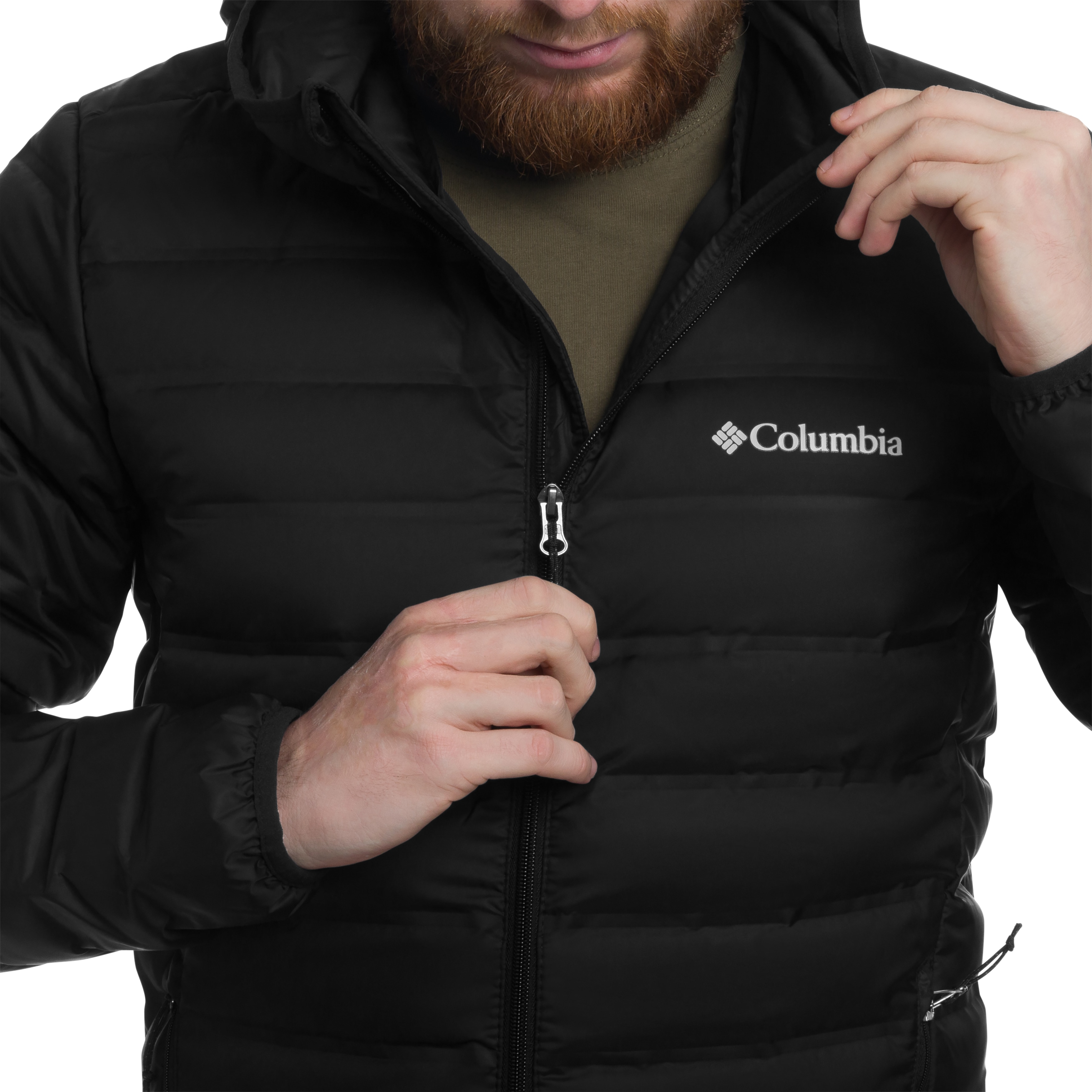 Kurtka Columbia Lake 22 II Down Hooded - Black