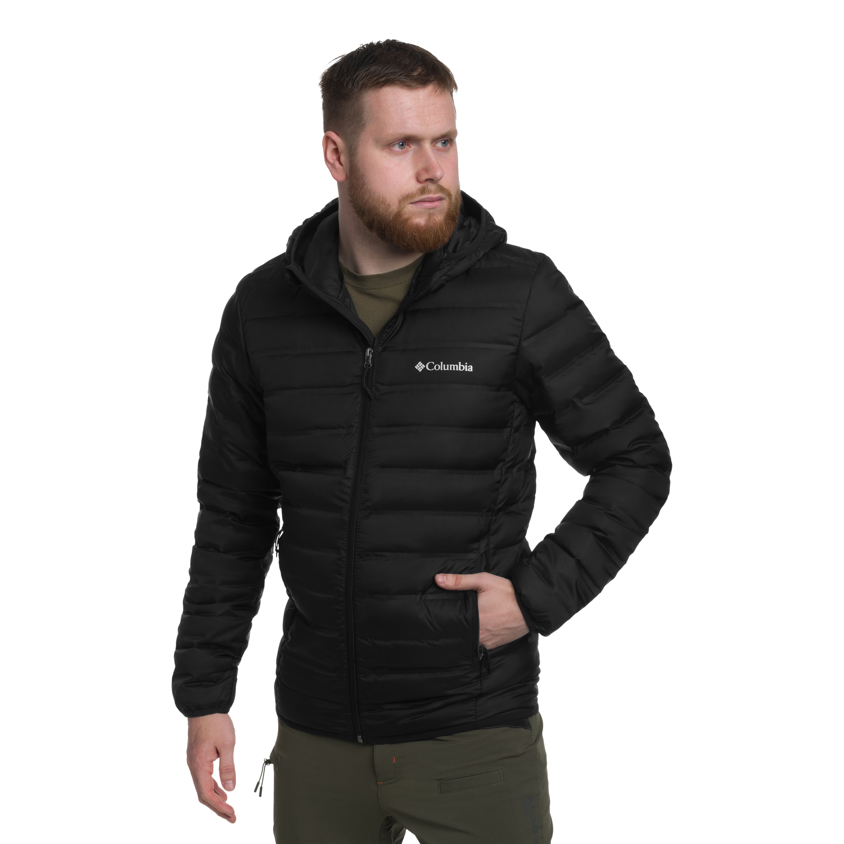 Kurtka Columbia Lake 22 II Down Hooded - Black