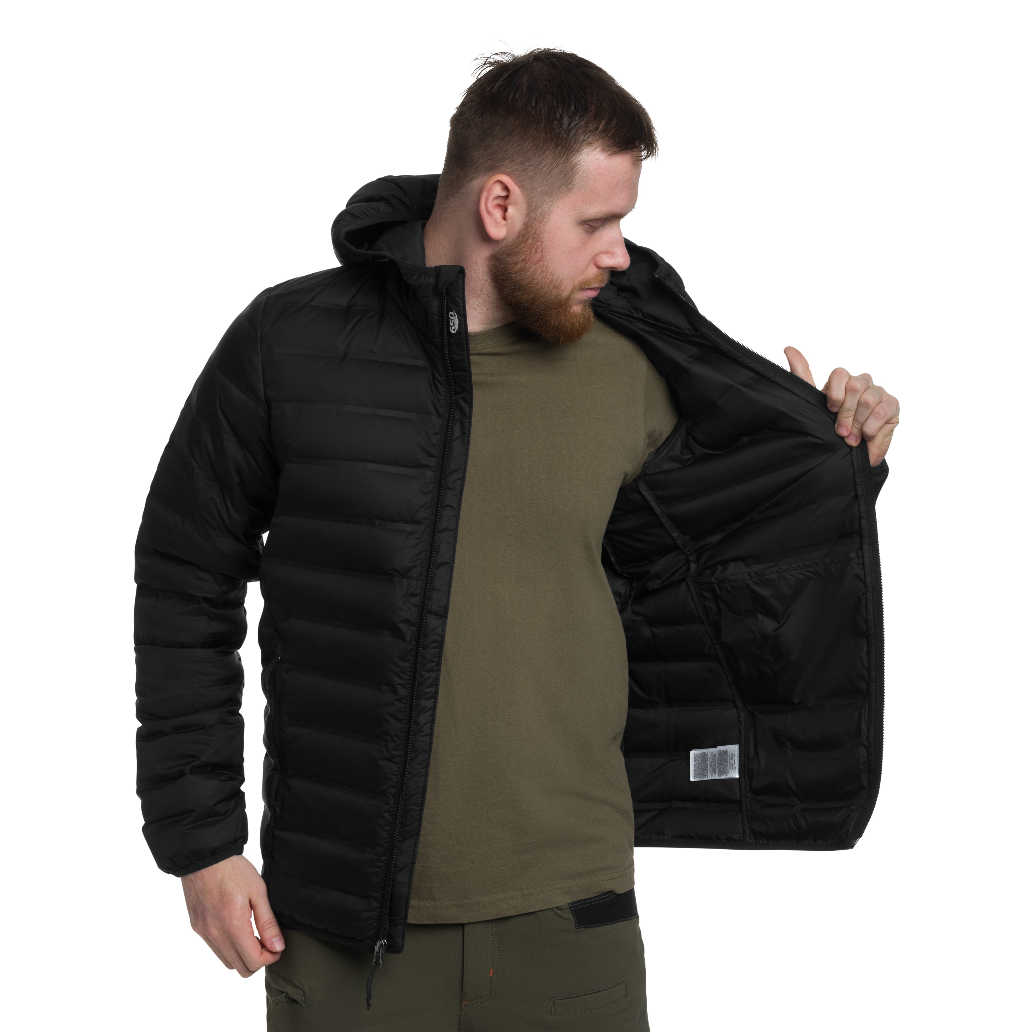 Kurtka Columbia Lake 22 II Down Hooded - Black