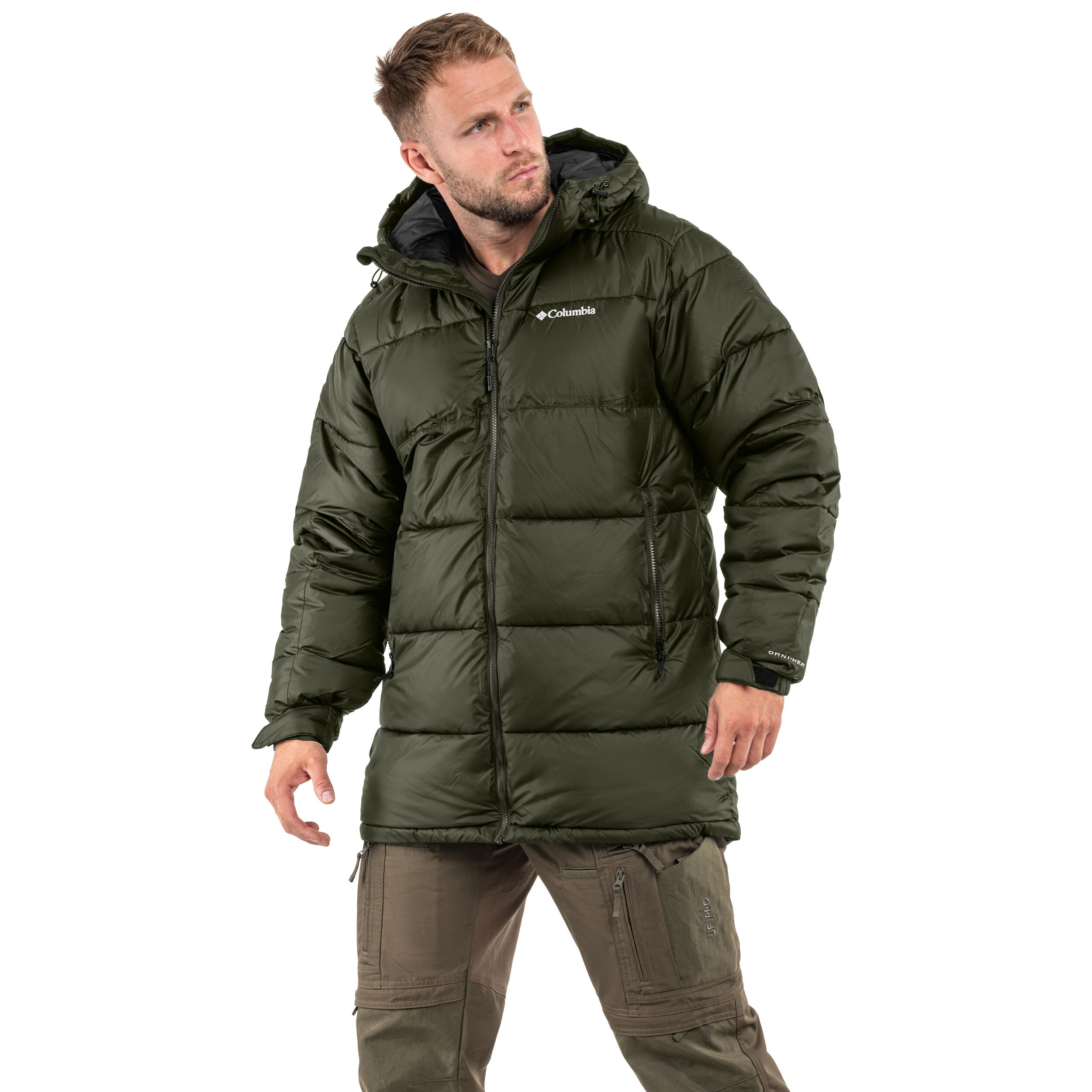 Kurtka Columbia Pike Lake Parka - Greenscape