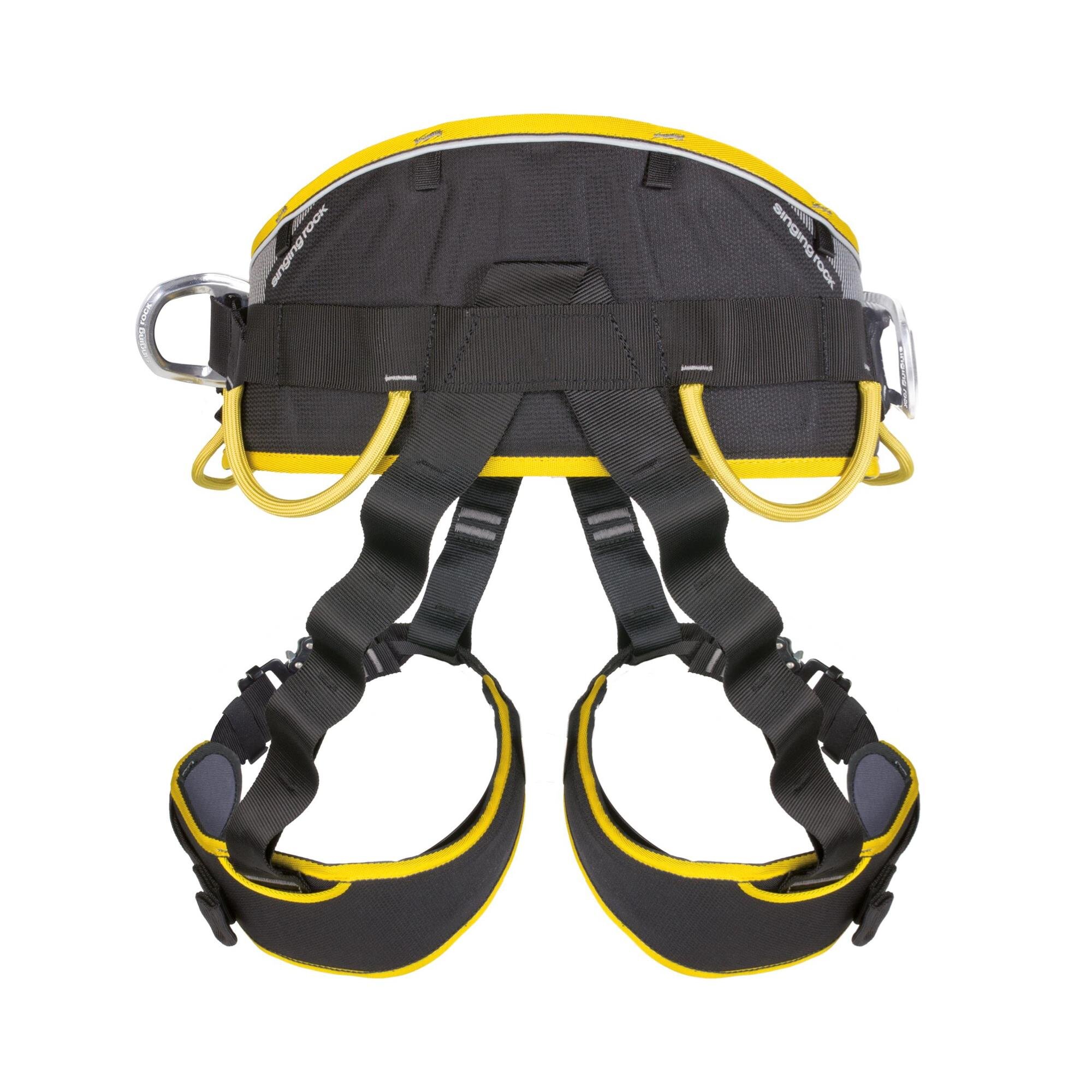 Uprząż wspinaczkowa Singing Rock Sit Worker 3D Speed - Black/Yellow