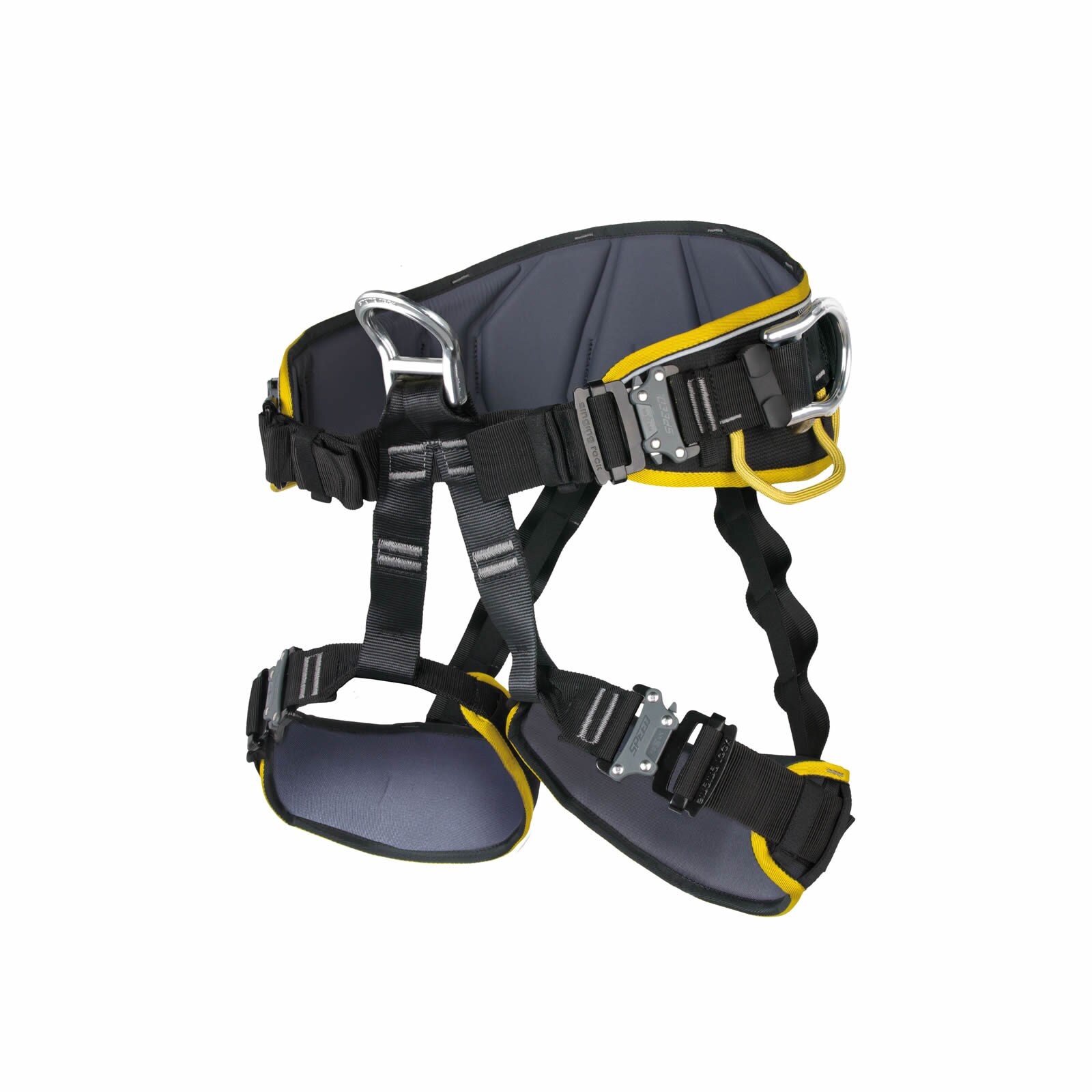 Uprząż wspinaczkowa Singing Rock Sit Worker 3D Speed - Black/Yellow