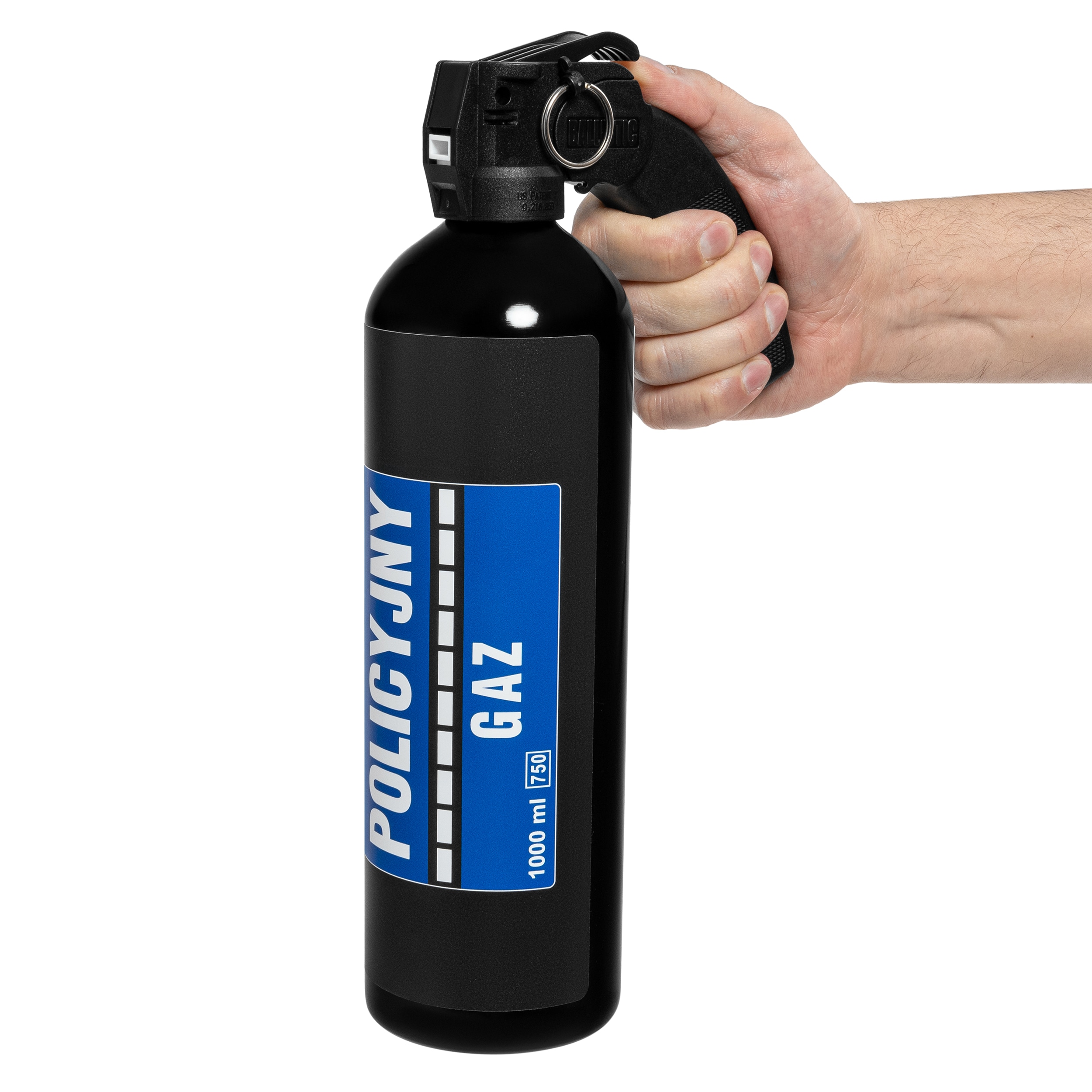 Gaz pieprzowy Policyjny 1000 ml - strumień