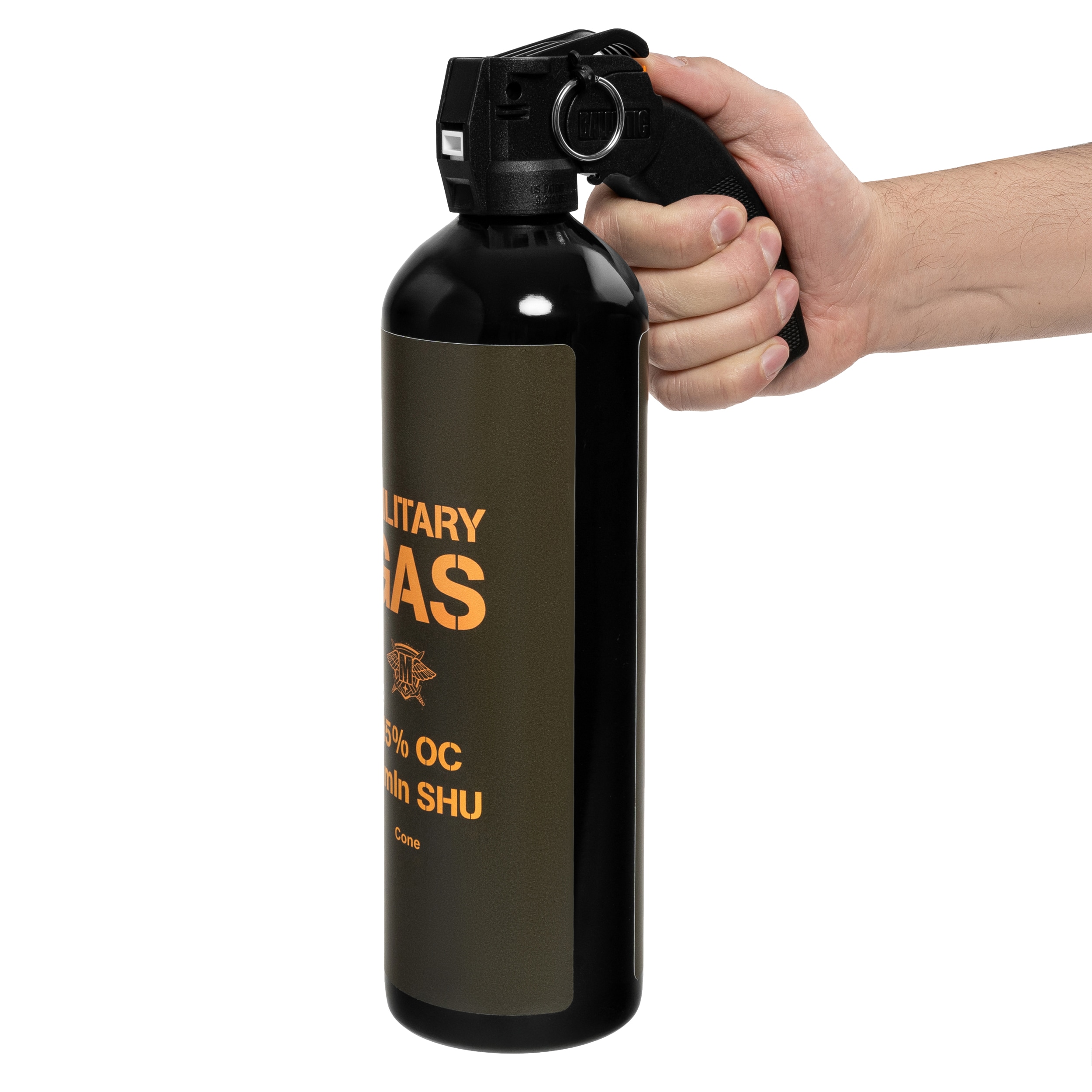 Gaz pieprzowy Military Gas 1000 ml - stożek