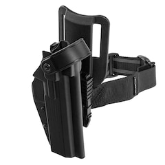 Кобура Doubletap Gear Kydex OWB Strighter SLS QLS Holster з стегновим ременем для пістолетів CZ Shadow 2 - Black