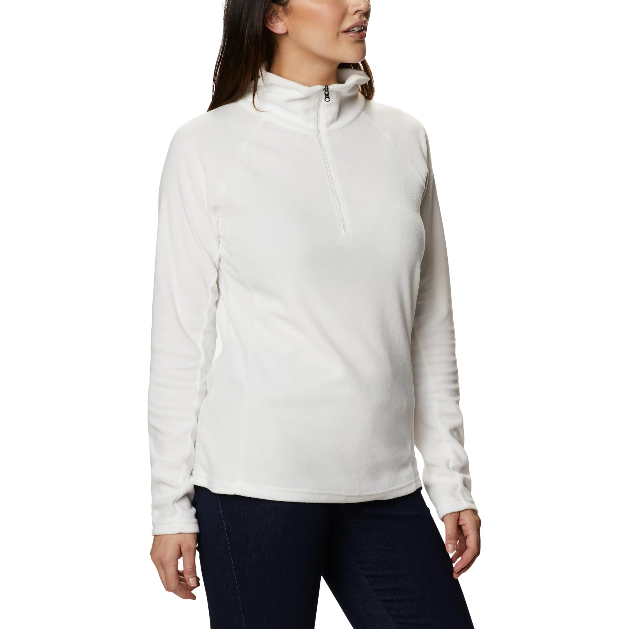 Polar damski Columbia Glacial IV Half Zip - Sea Salt