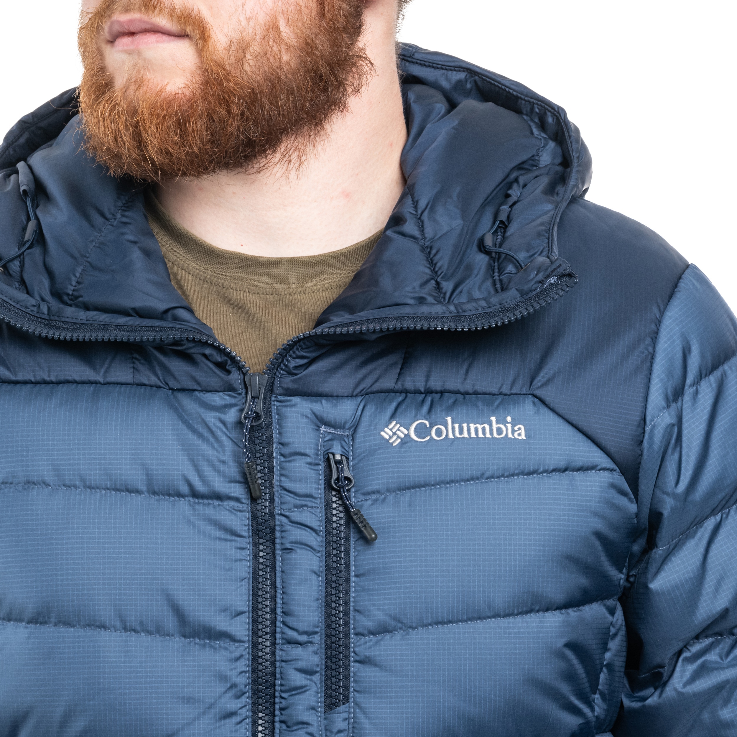 Kurtka Columbia Autumn Park II Down Hooded Jacket - Dark Mountain
