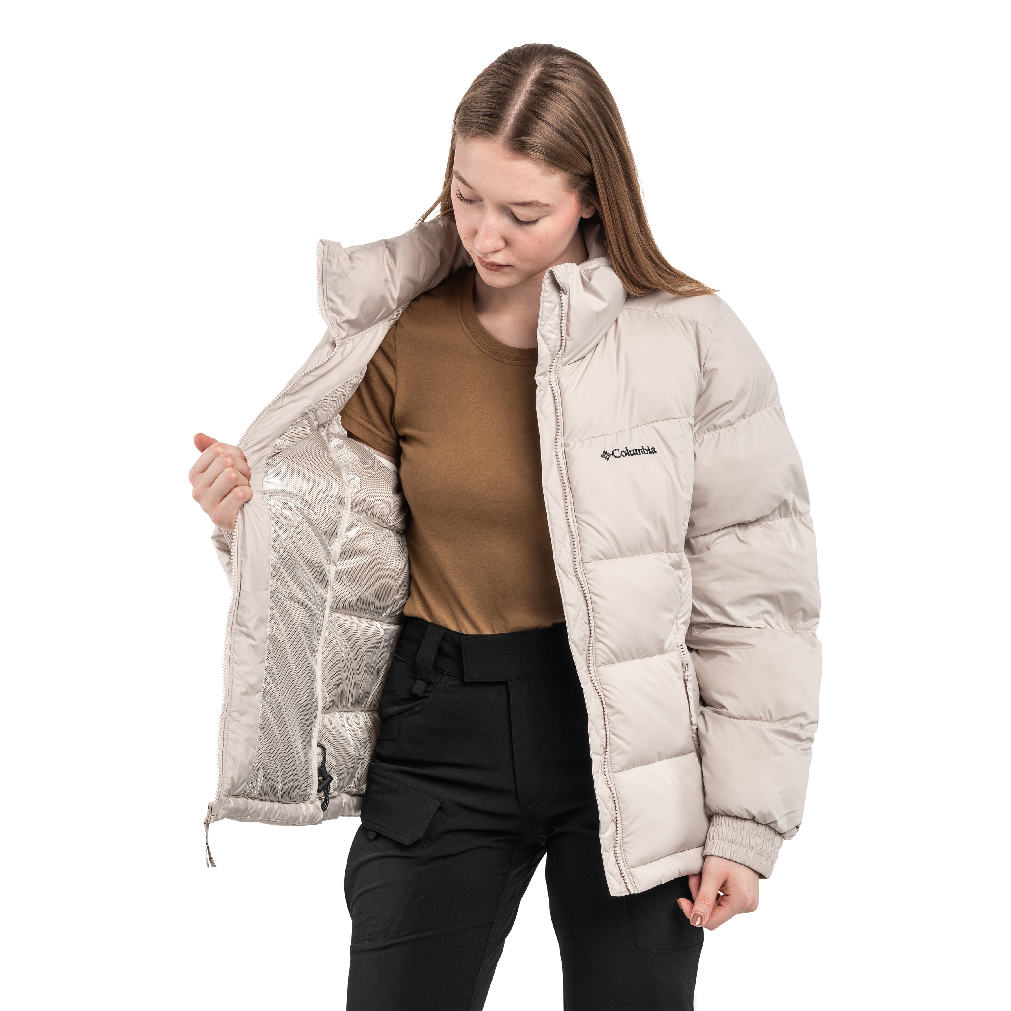 Kurtka damska Columbia Pike Lake - Dark Stone