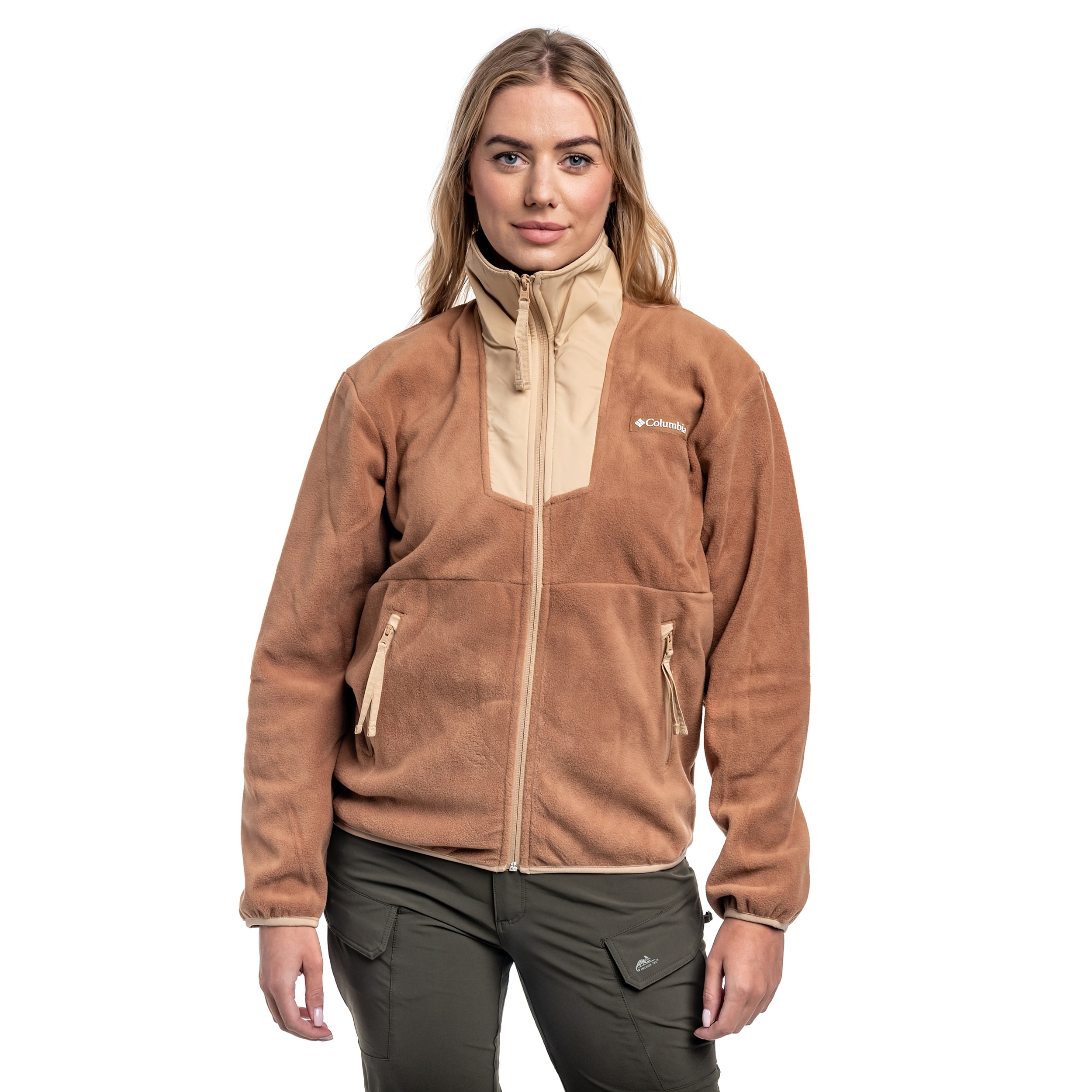 Polar damski Columbia Sequoia Grove - Camel Brown / Canoe