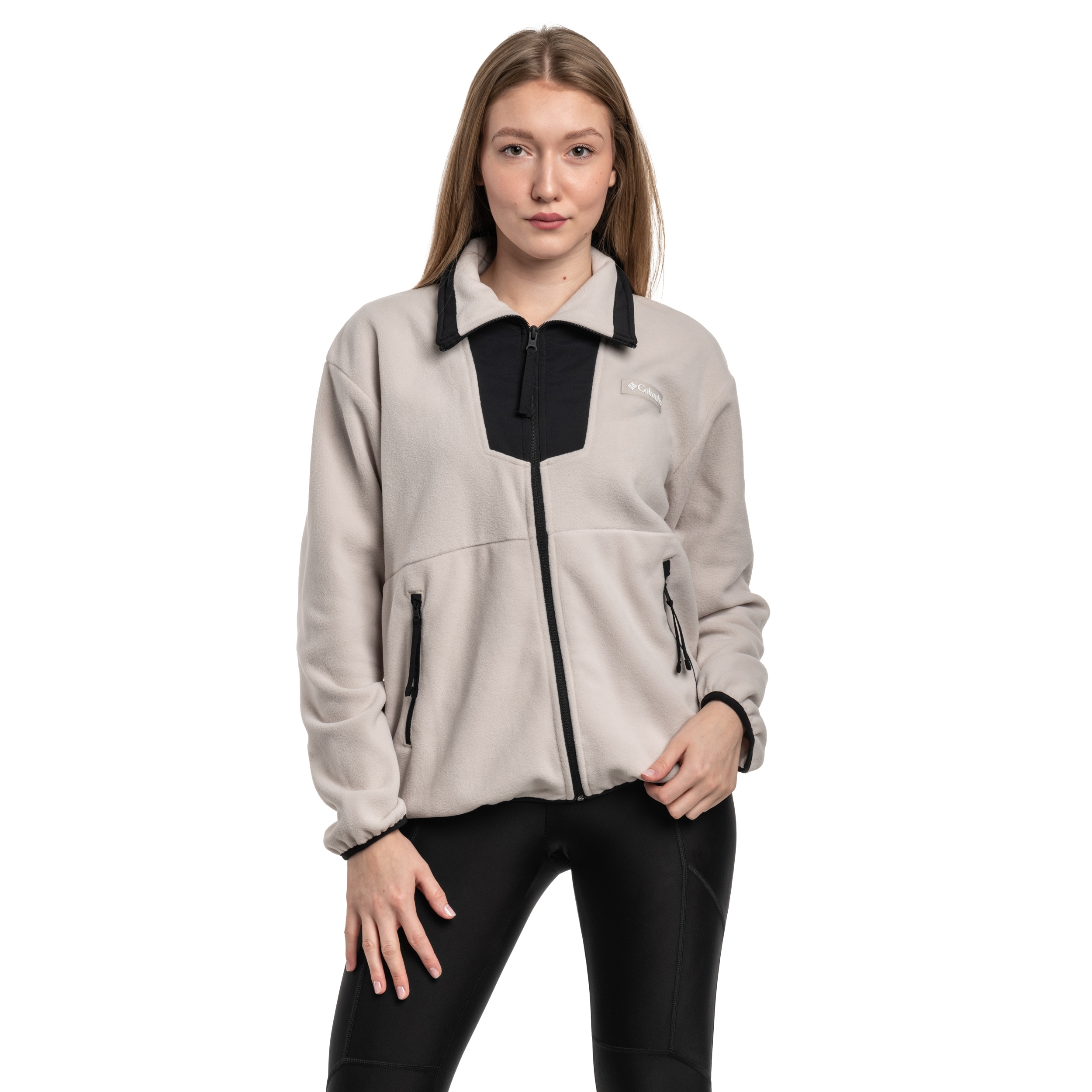 Polar damski Columbia Sequoia Grove - Dark Stone / Black