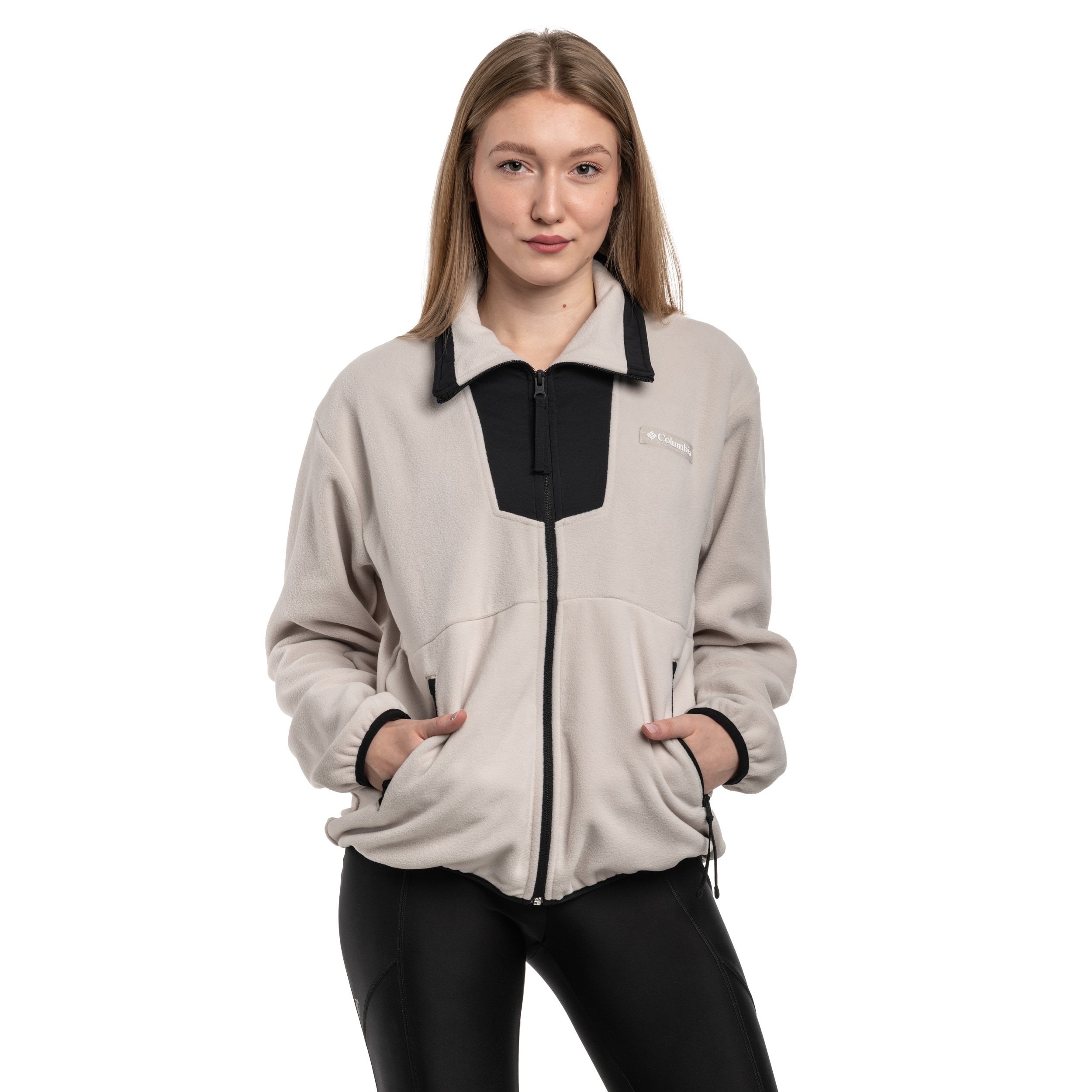 Polar damski Columbia Sequoia Grove - Dark Stone / Black
