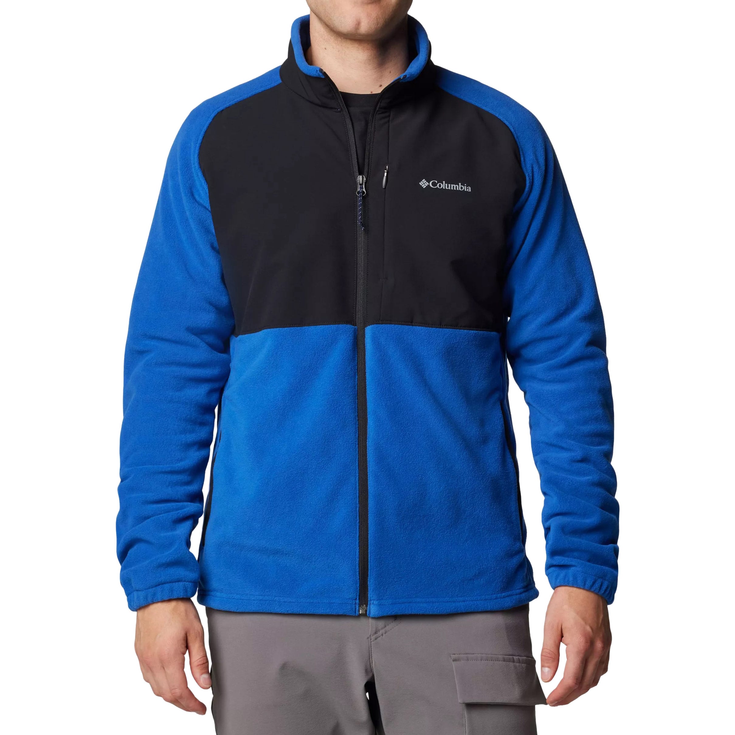 Polar Columbia Sage Peak Fleece - Mountain Blue/Black